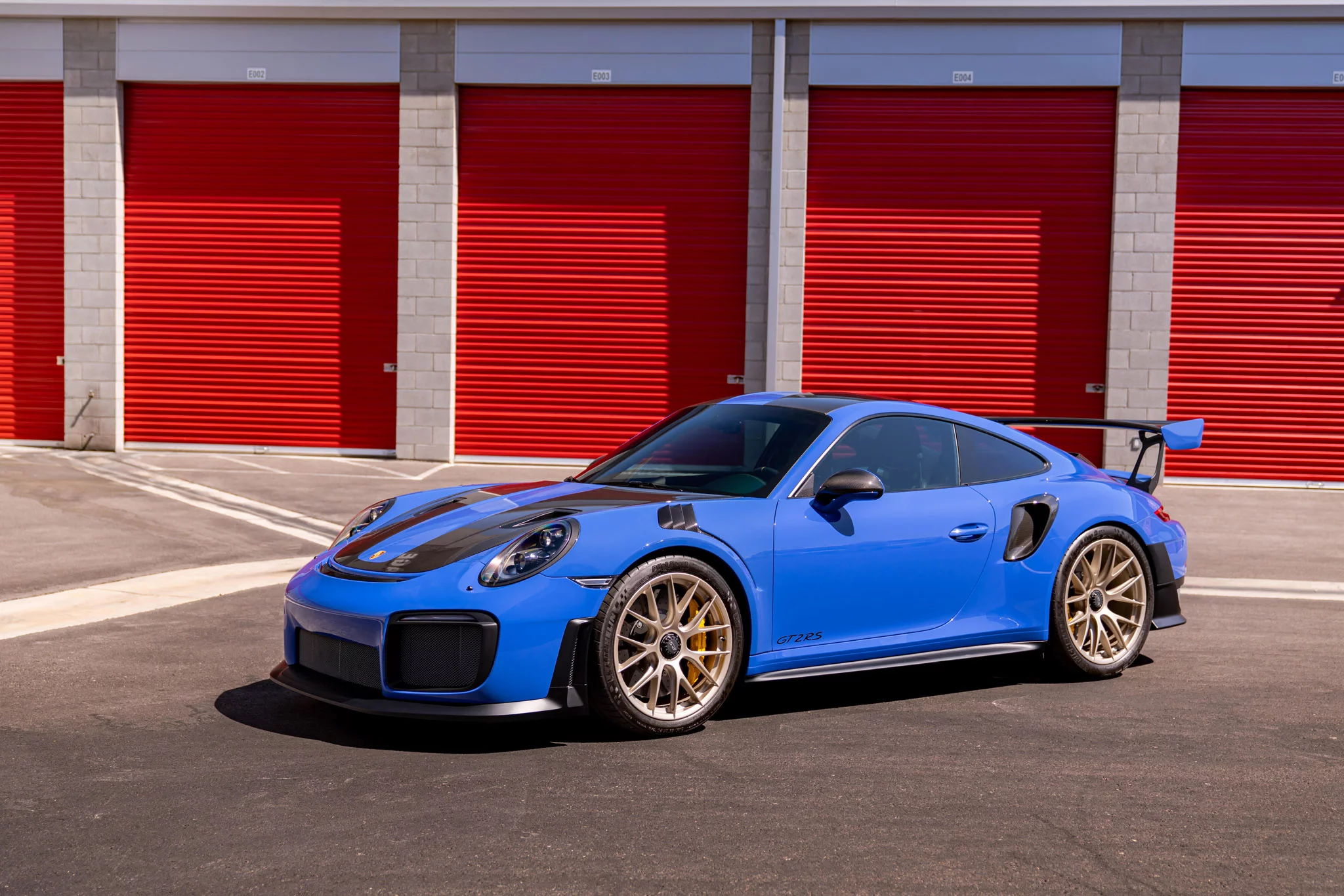 Maritime Blue Porsche 911 GT2 RS