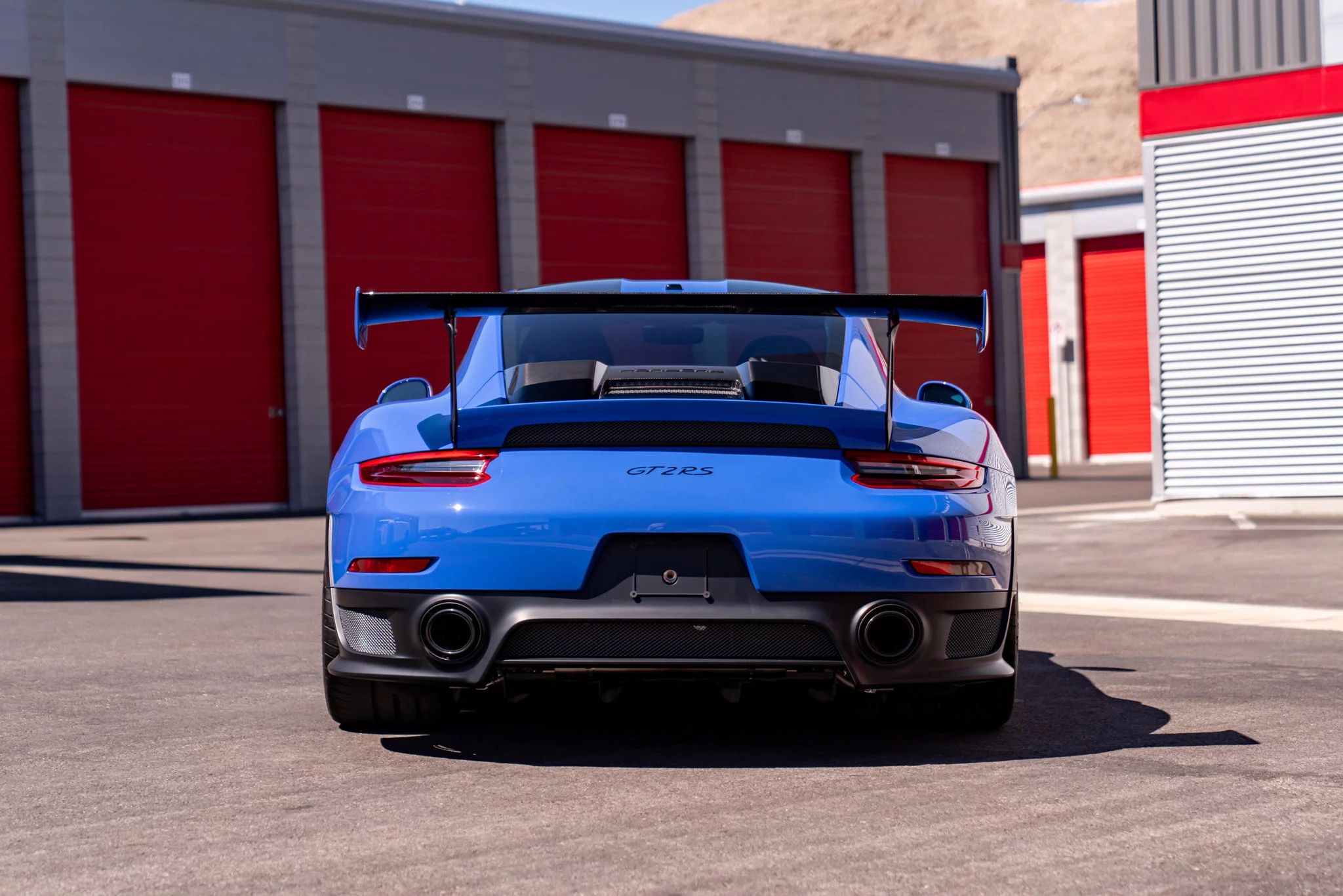 Maritime Blue Porsche 911 GT2 RS