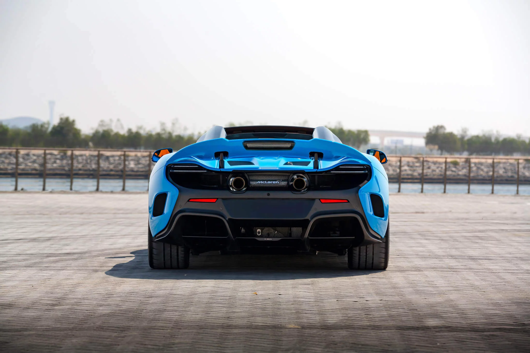 Mexico Blue McLaren 675LT