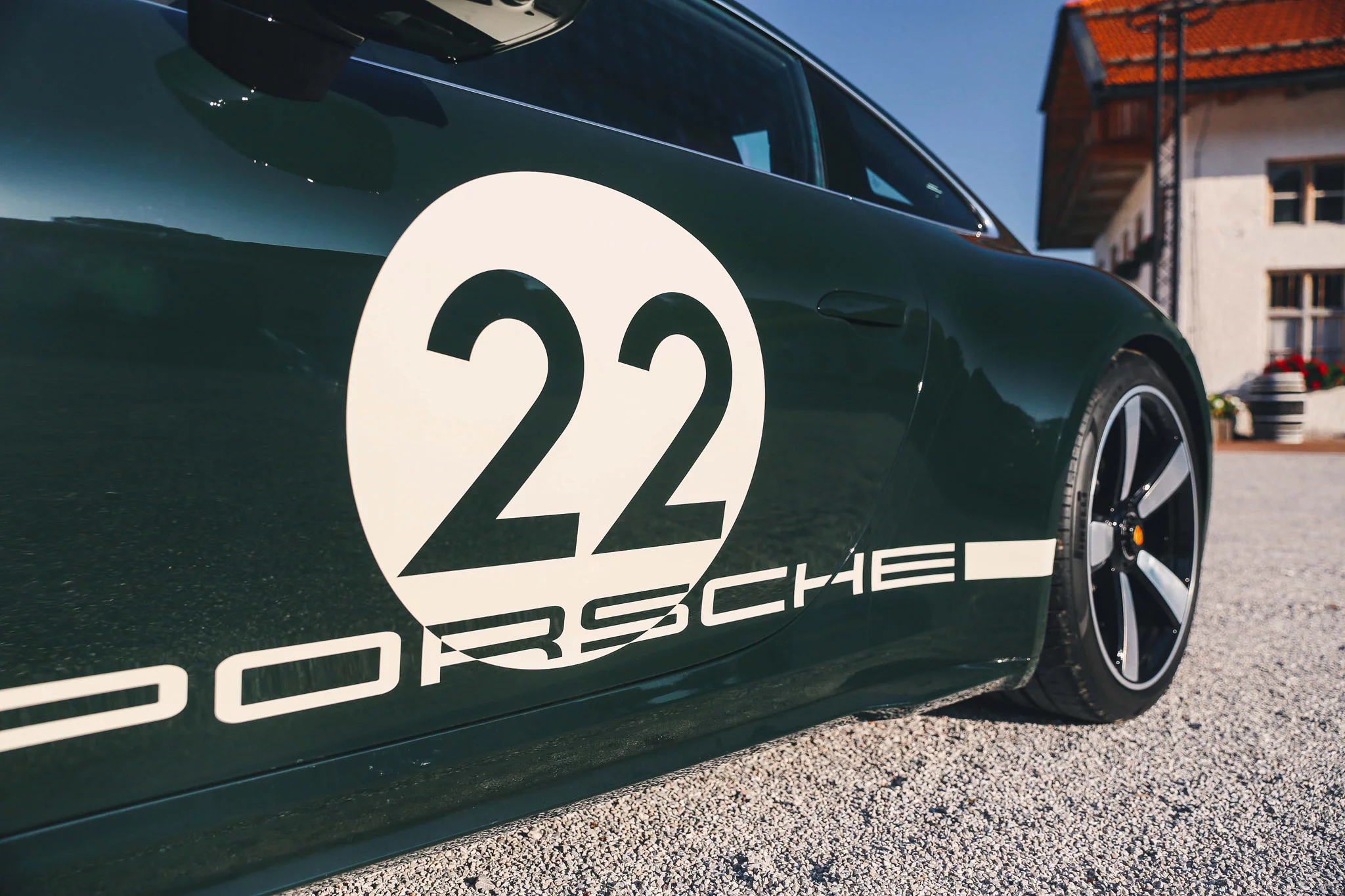 Brewster Green Porsche 911 Sport Classic