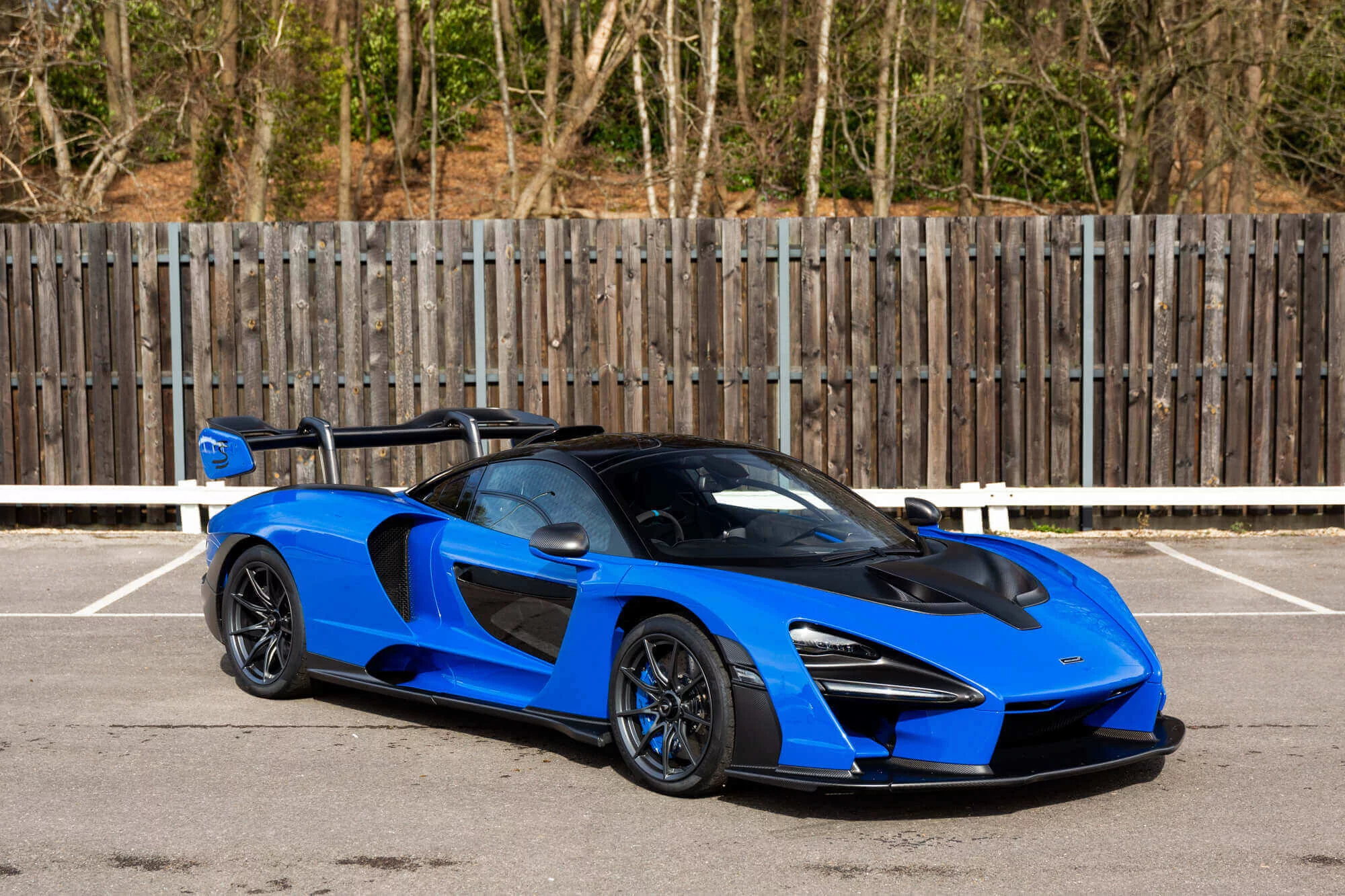 Paris Blue McLaren Senna