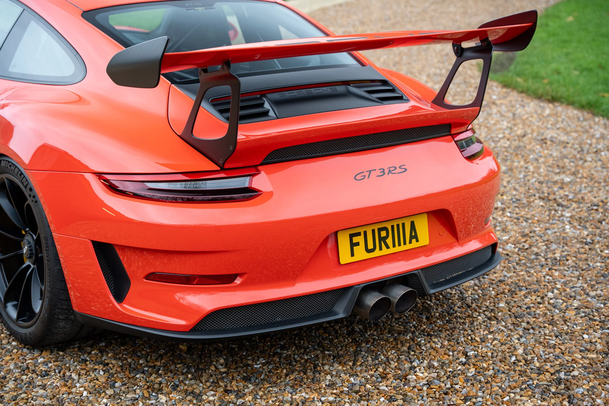 Lava Orange Porsche 911 GT3 RS