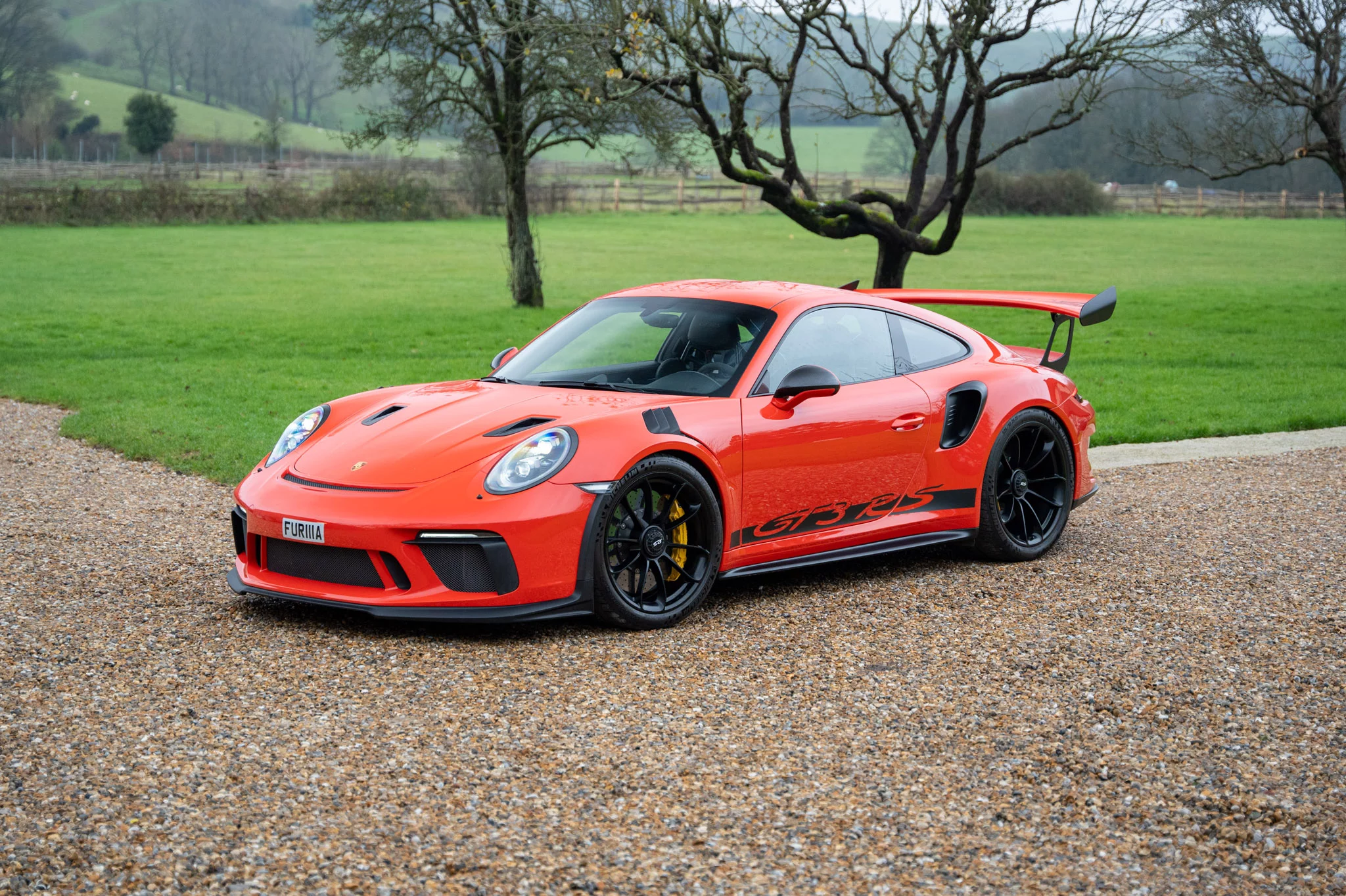 Lava Orange Porsche 911 GT3 RS
