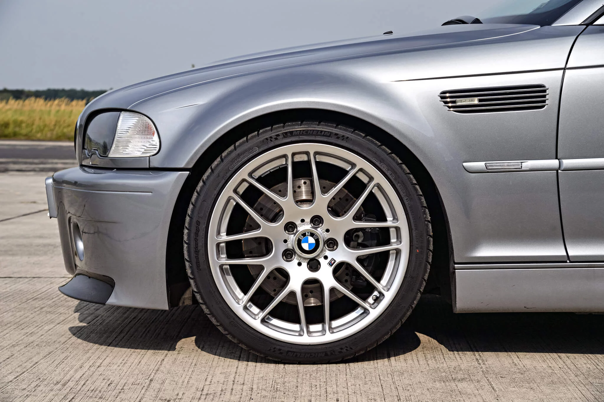 Silver Grey BMW M3