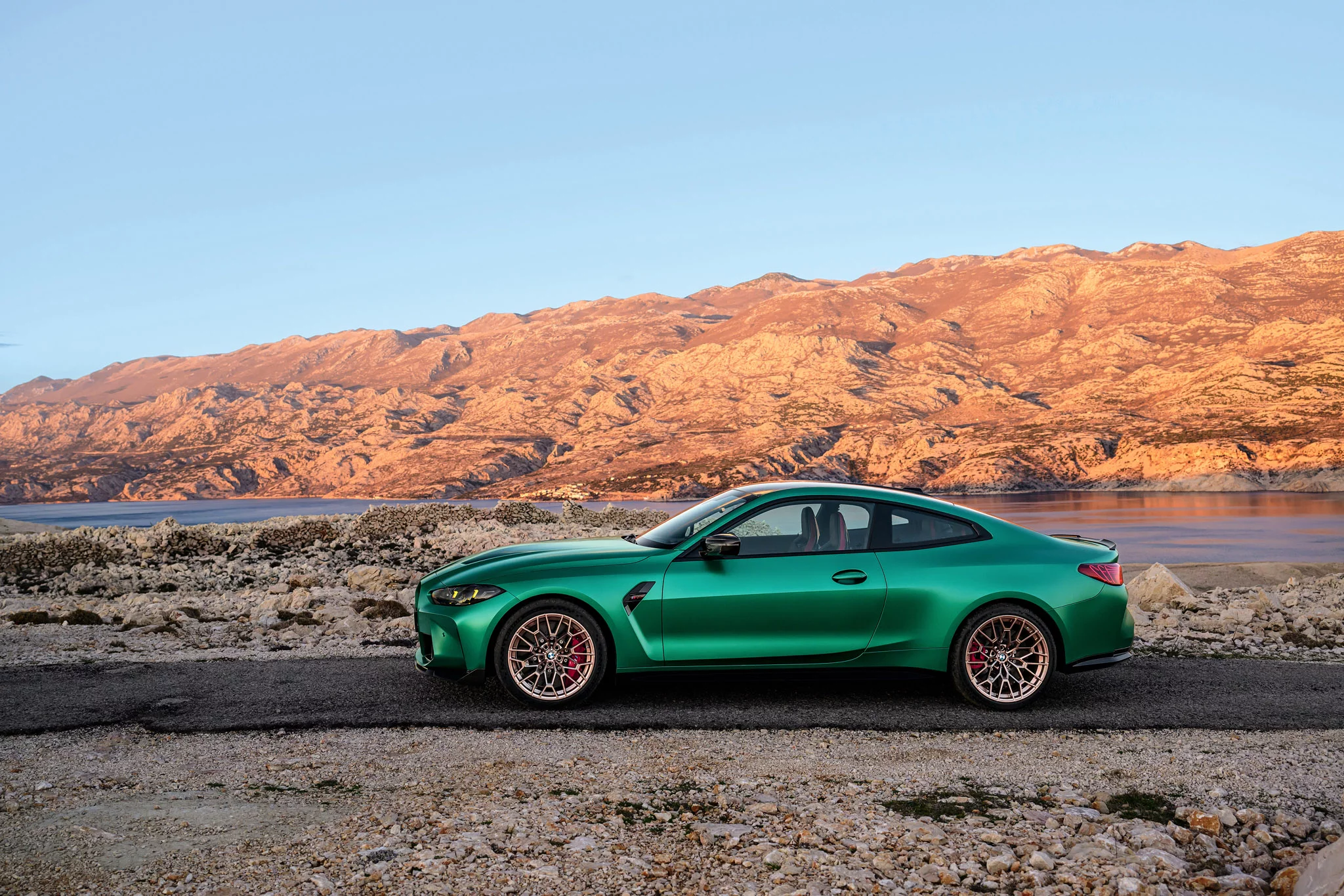 Frozen Isle of Man Green BMW M4
