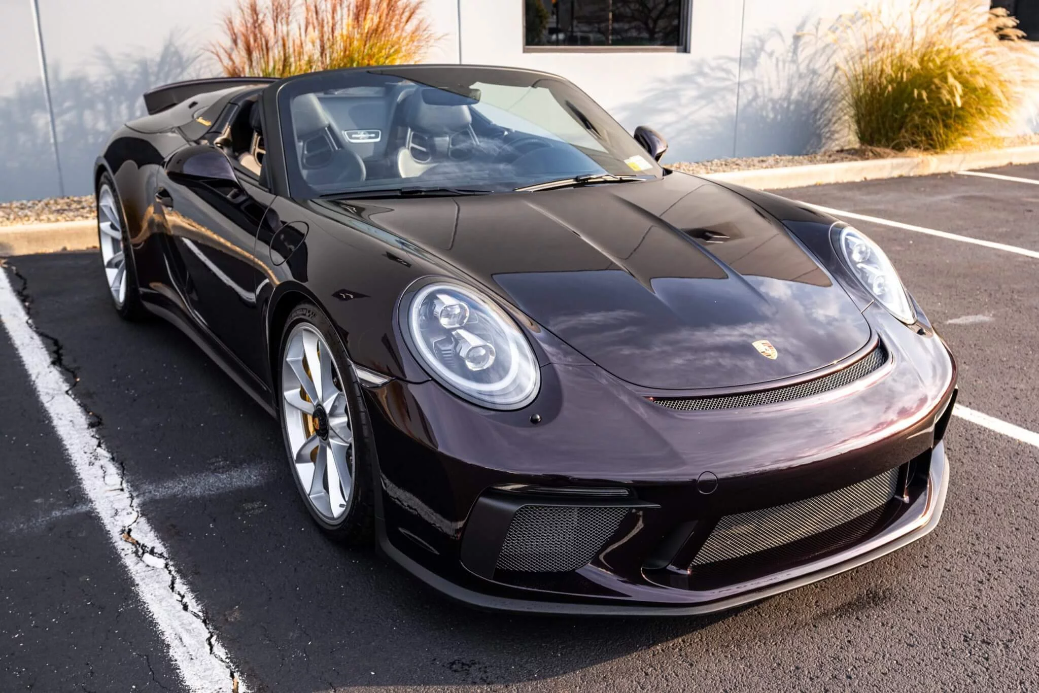 Amethyst Metallic Porsche 911 Speedster