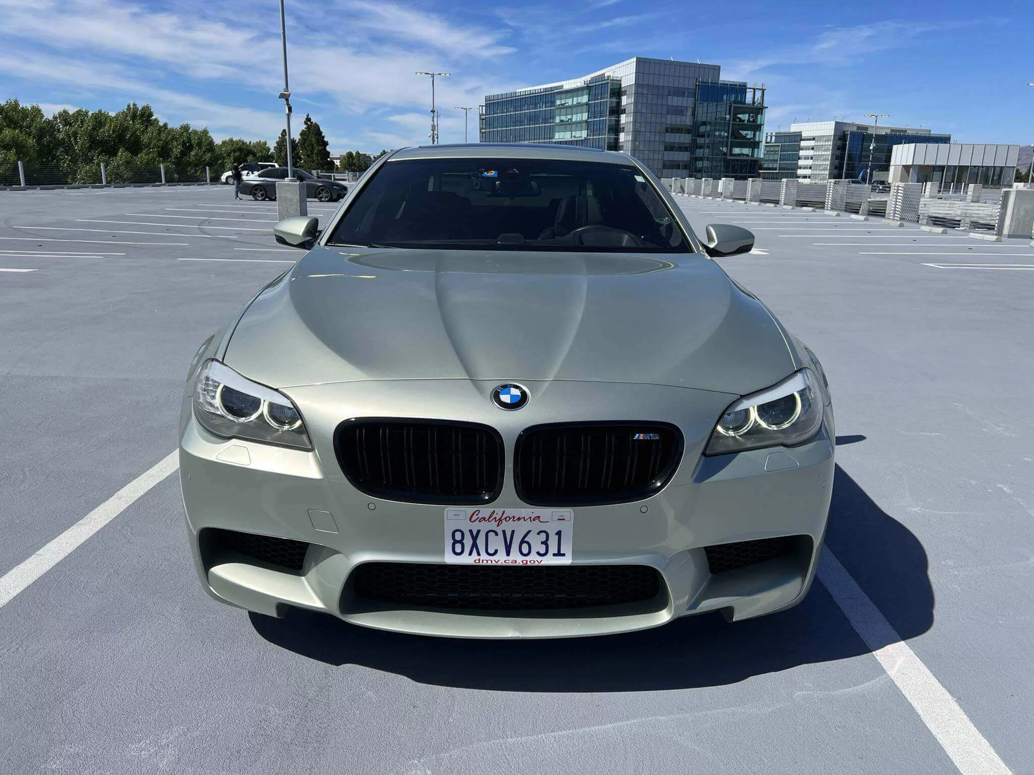 Amazonite Silver BMW M5