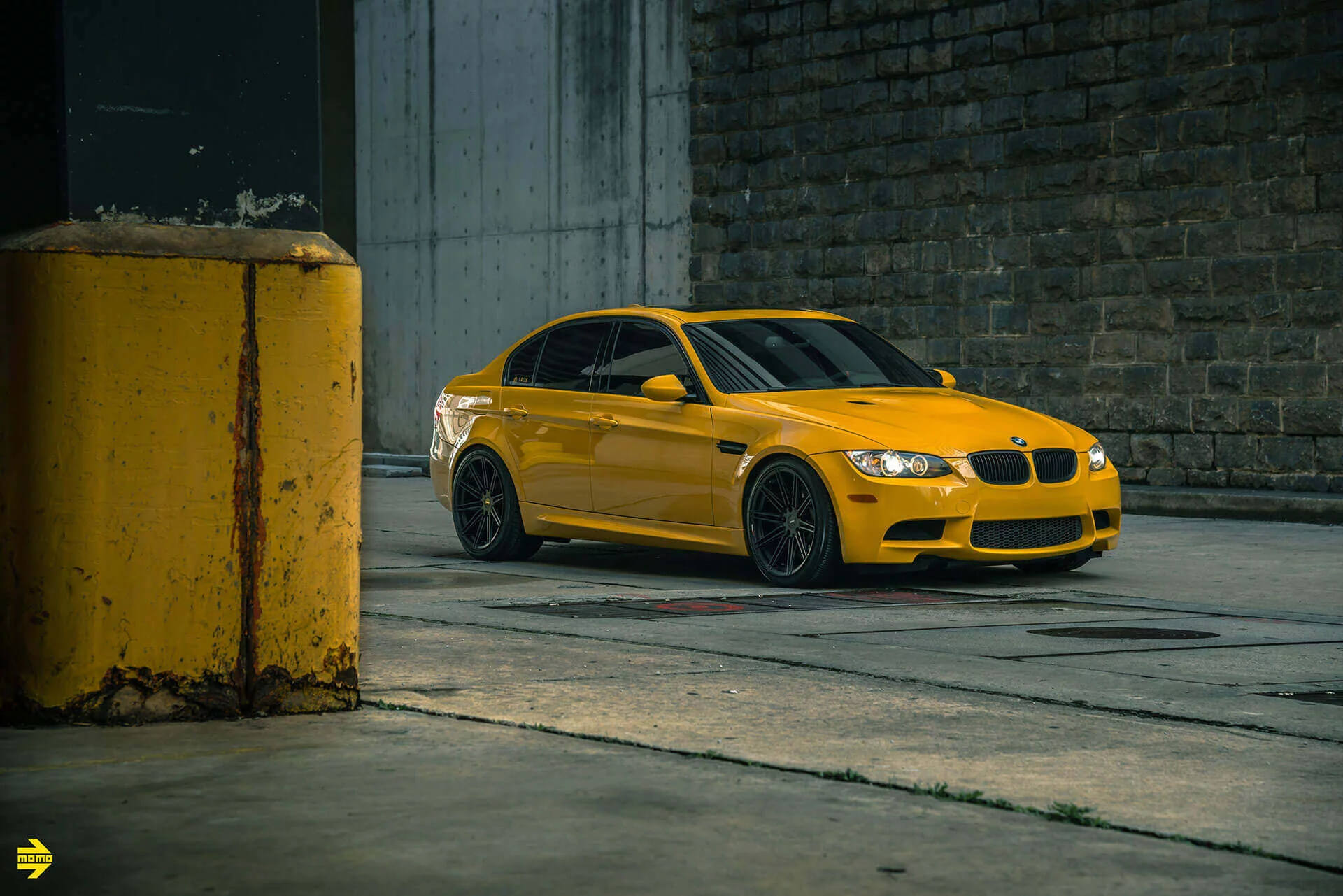 Atacama Yellow BMW M3