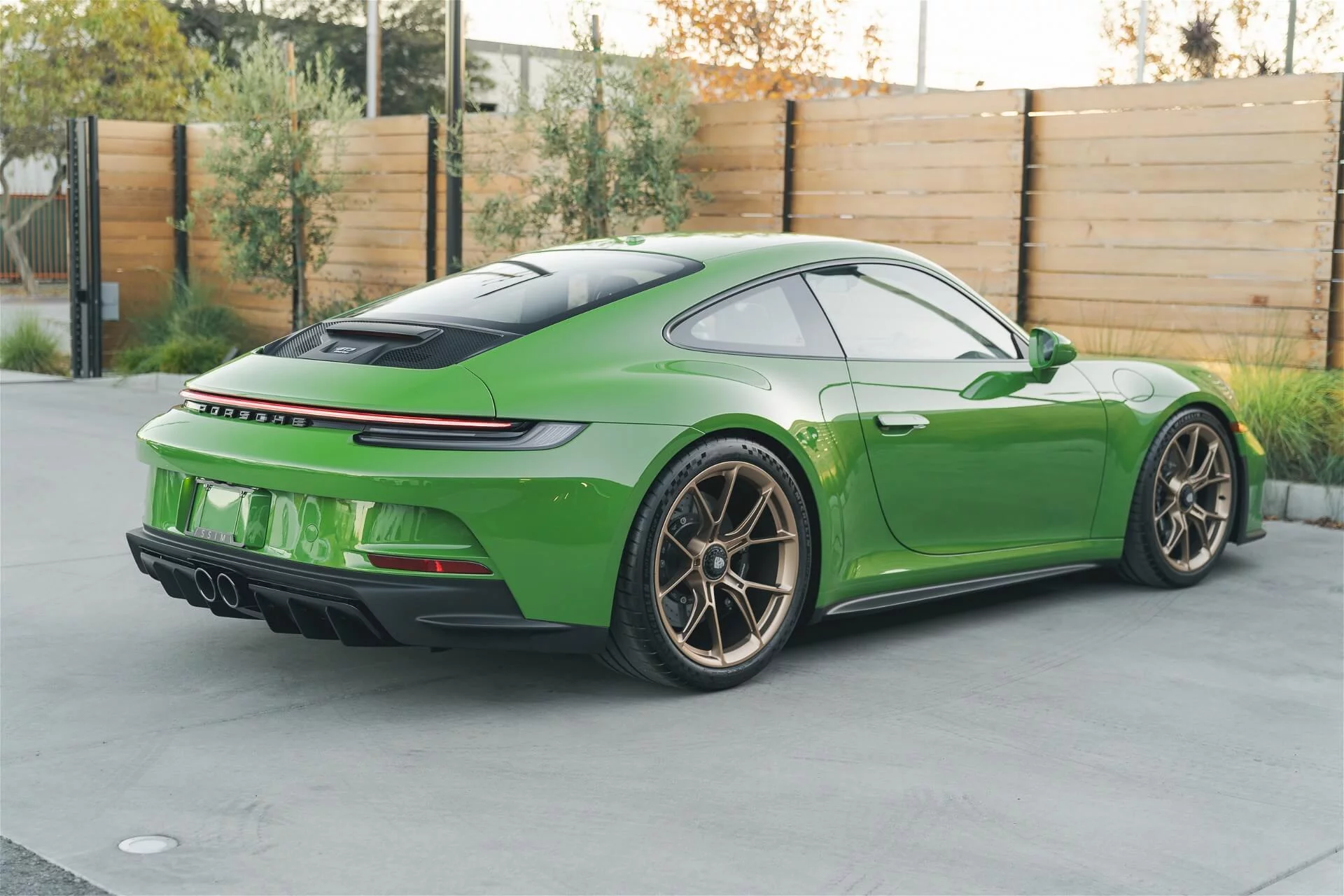 Willow Green Porsche 911 GT3