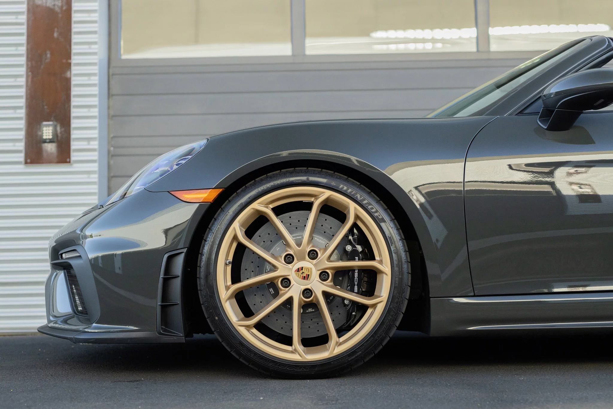 Slate Grey Porsche 718