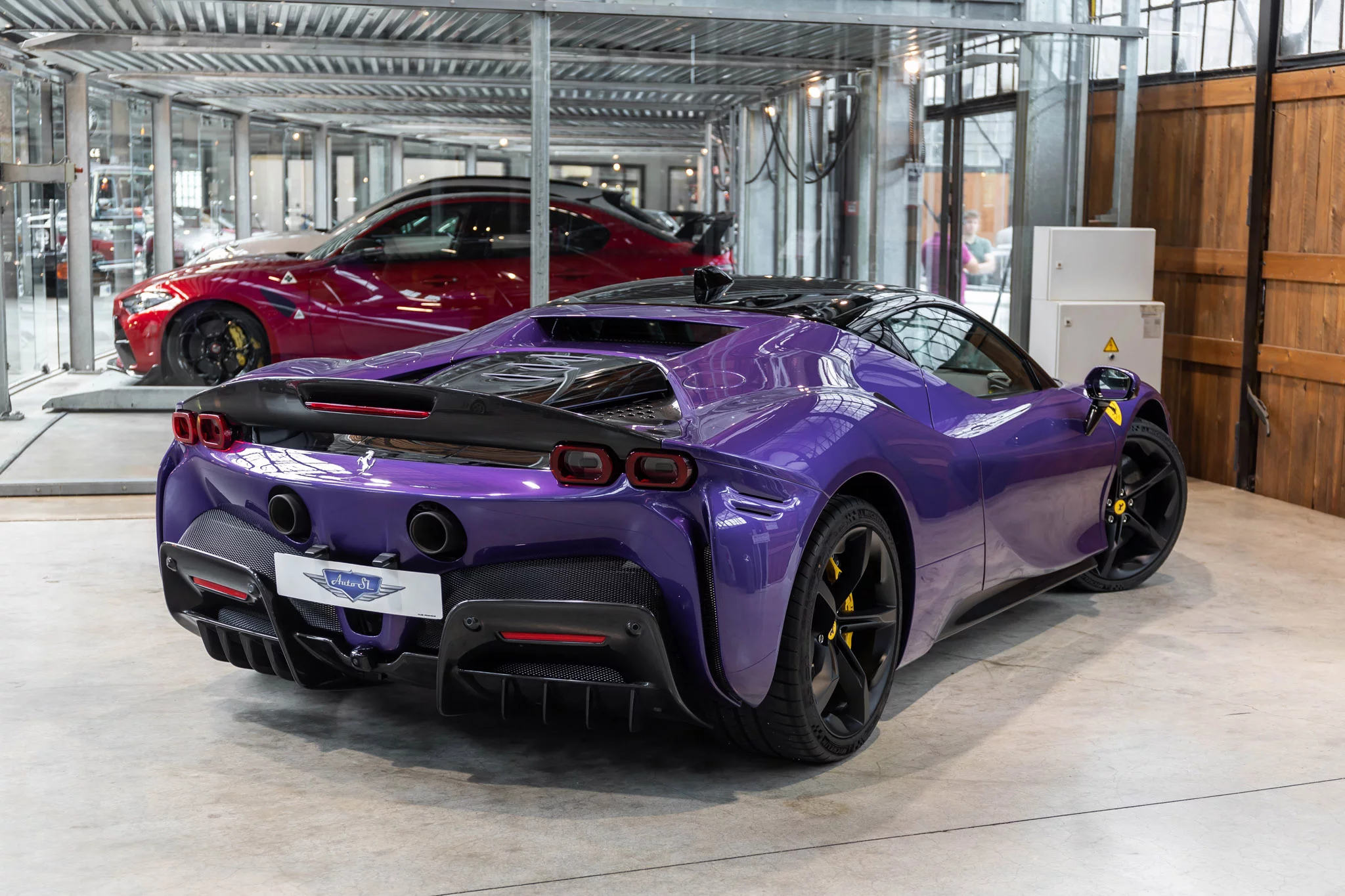 Violetto Dino Ferrari SF90