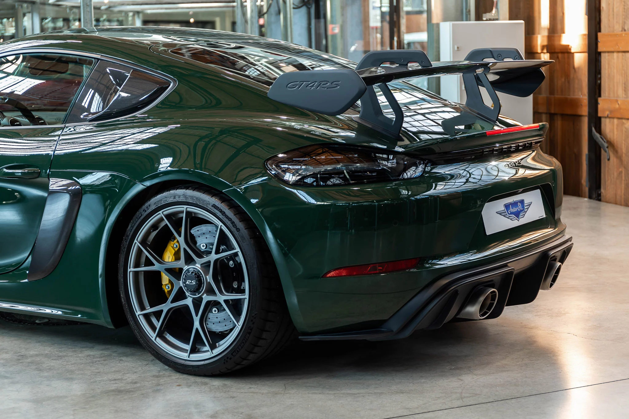 Underberg Green Porsche 718 Cayman GT4 RS