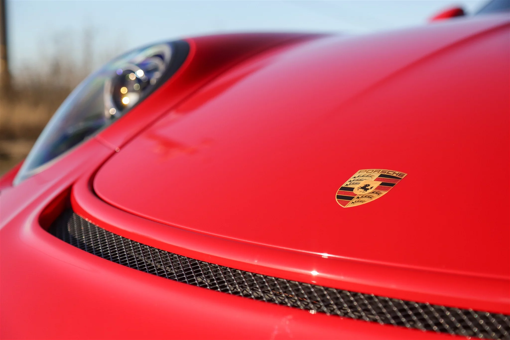 Guards Red Porsche 911 Speedster