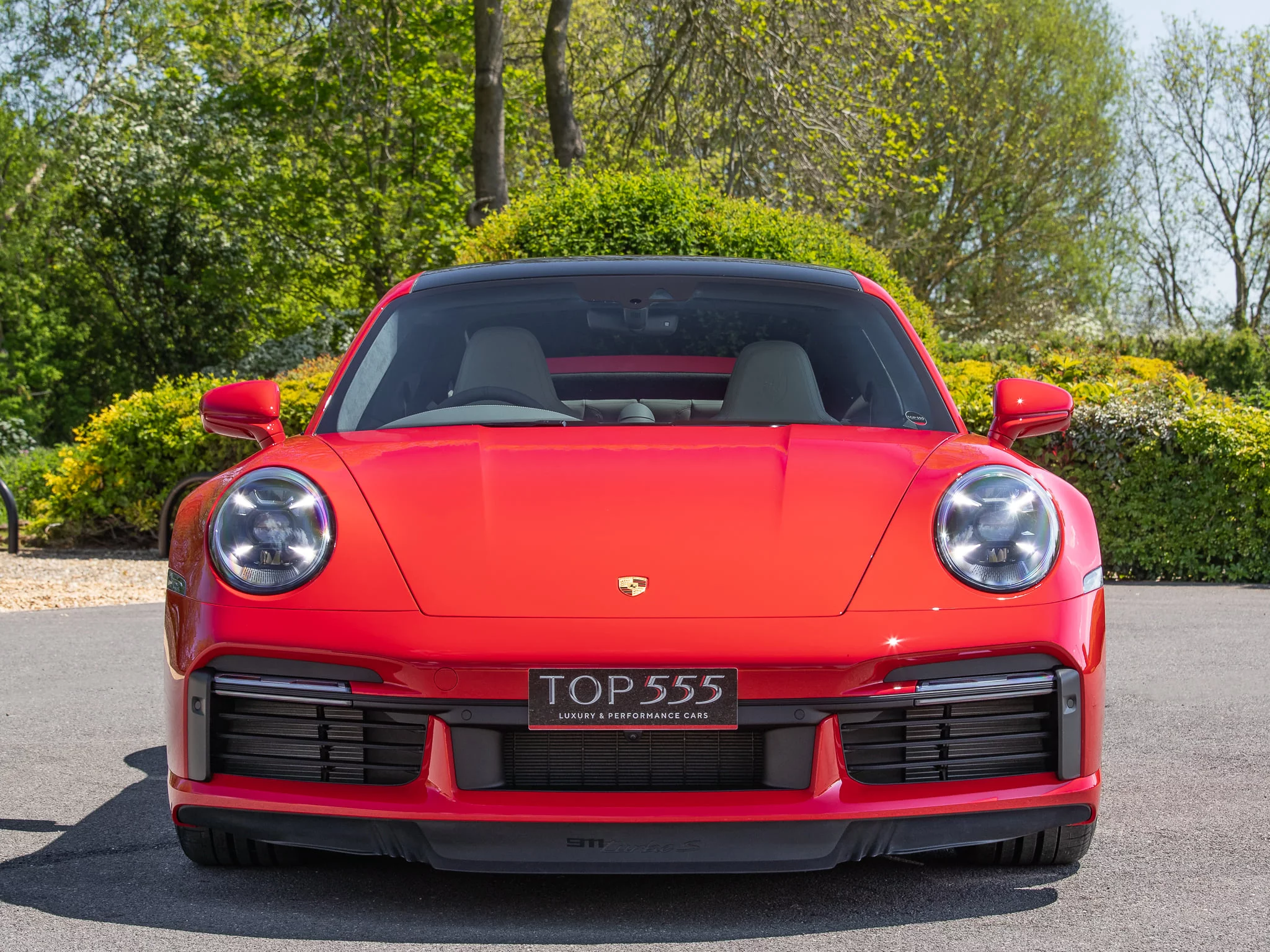 Guards Red Porsche 911 Turbo