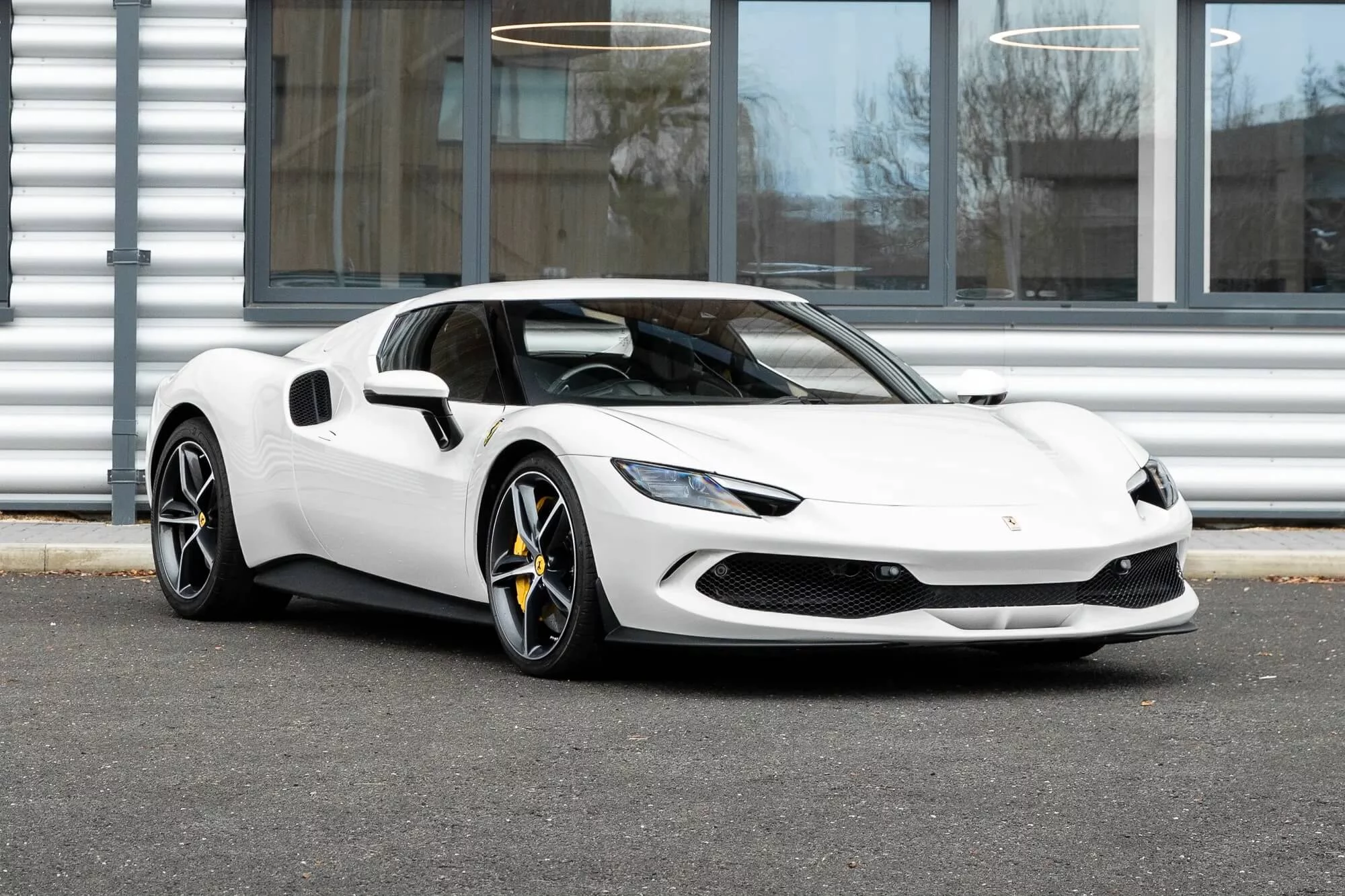 Bianco Avus Ferrari 296