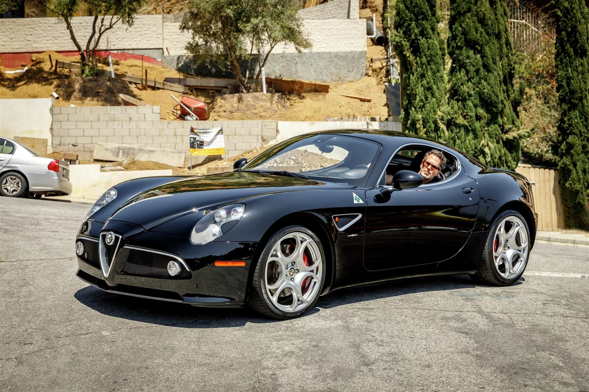 Nero Alfa Romeo 8C