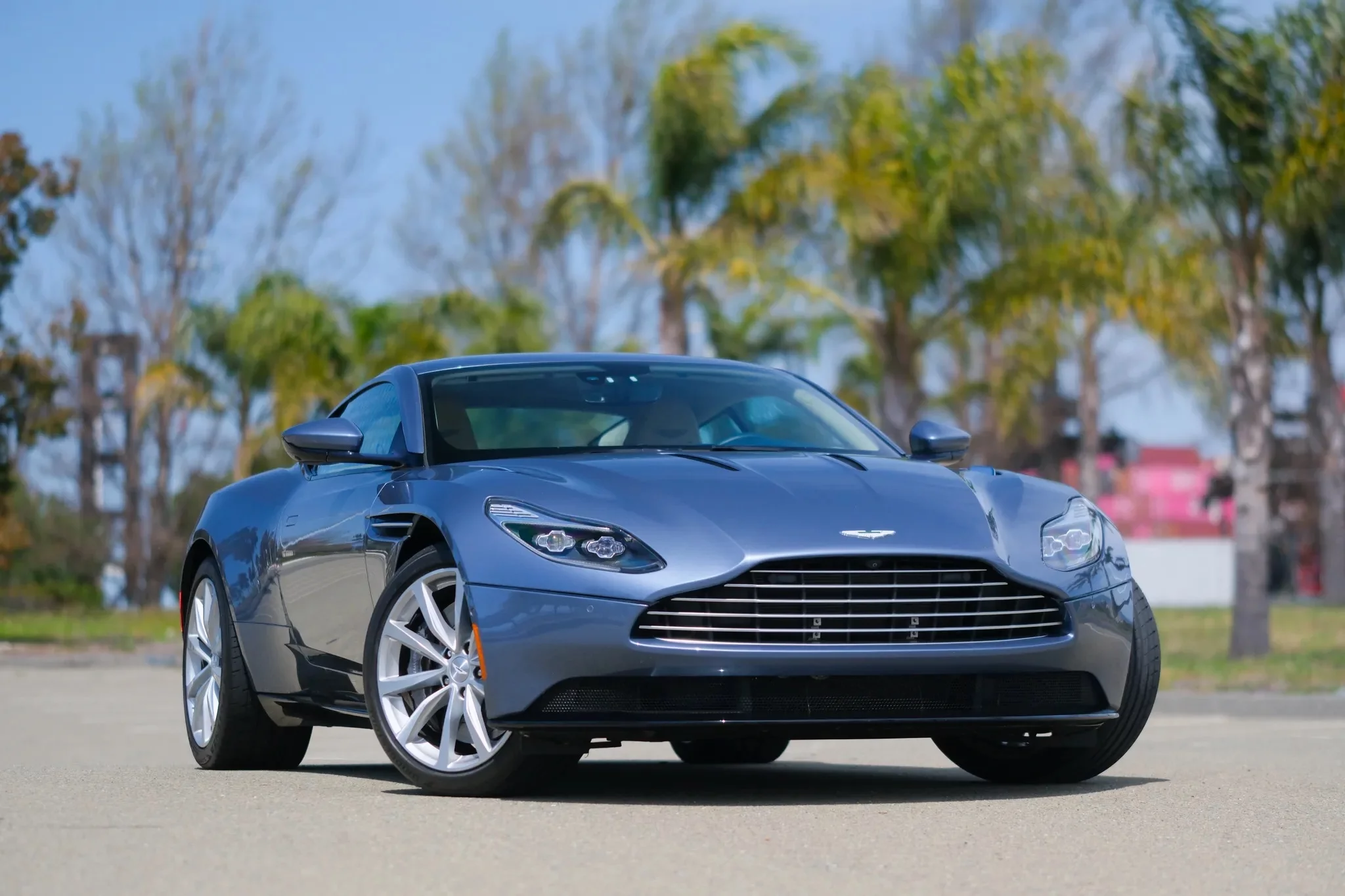 Concours Blue Aston Martin DB11
