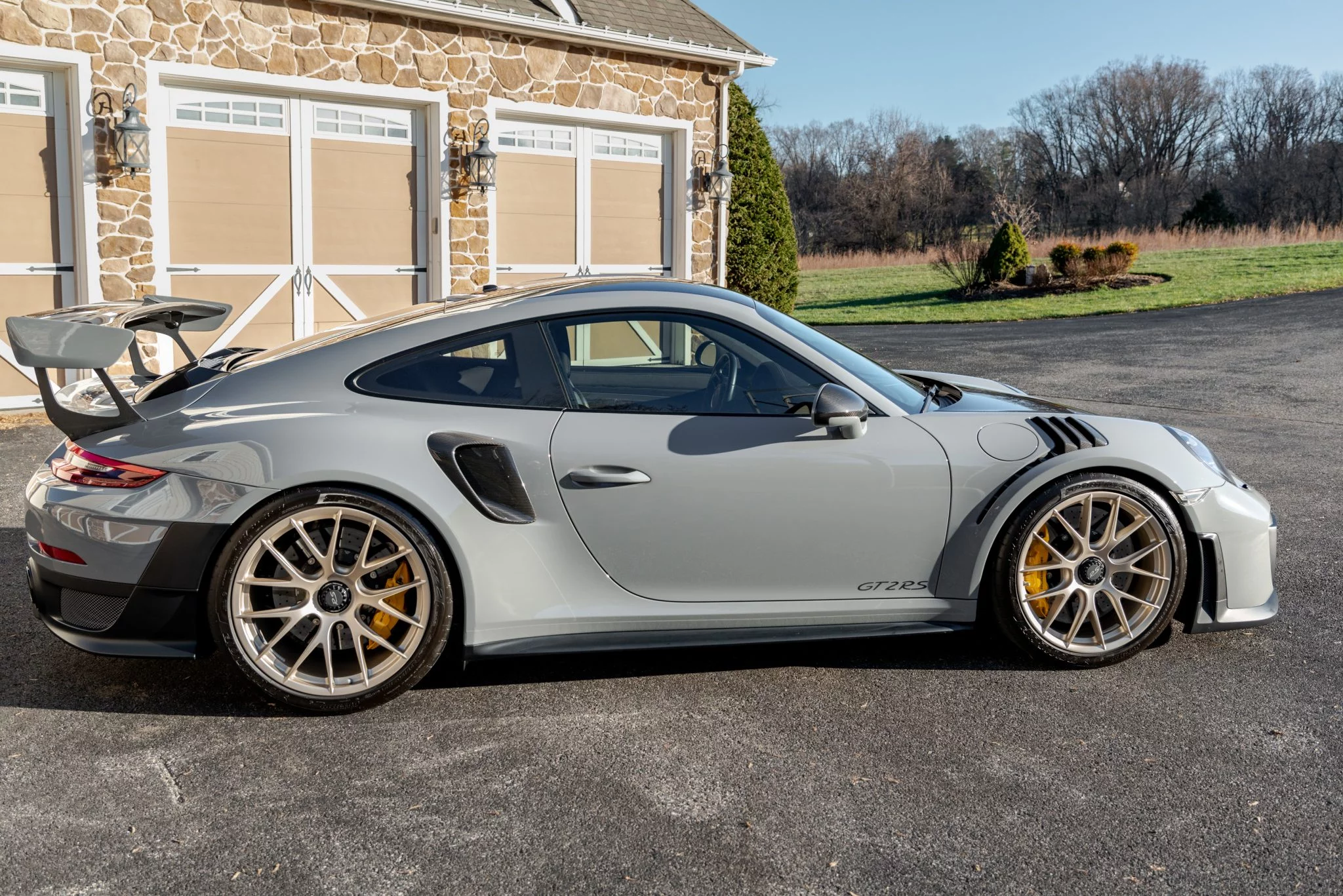 Nardo Grey Porsche 911 GT2 RS