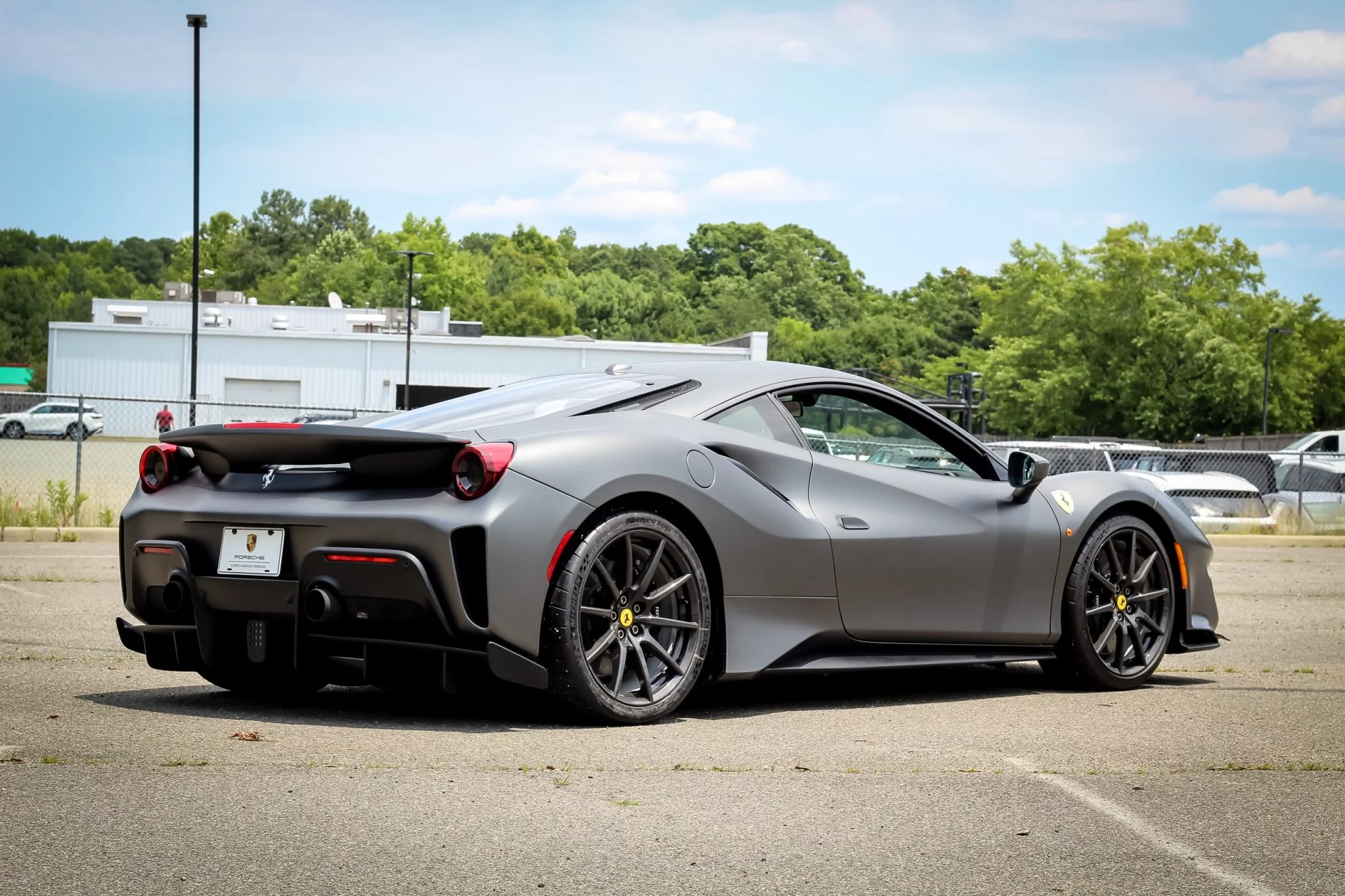 Grigio Silverstone Opaco Ferrari 488