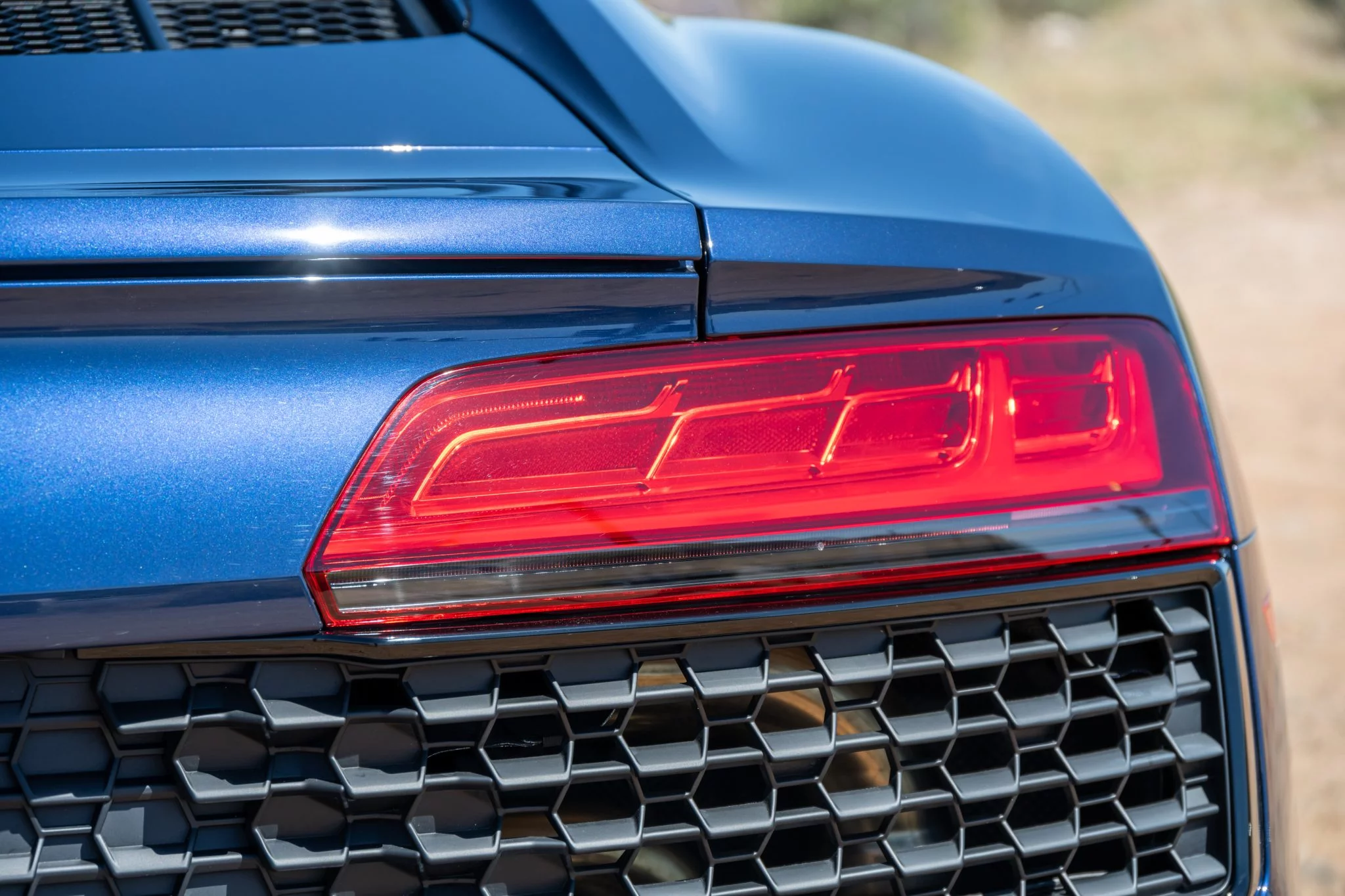Mugello Blue Audi R8
