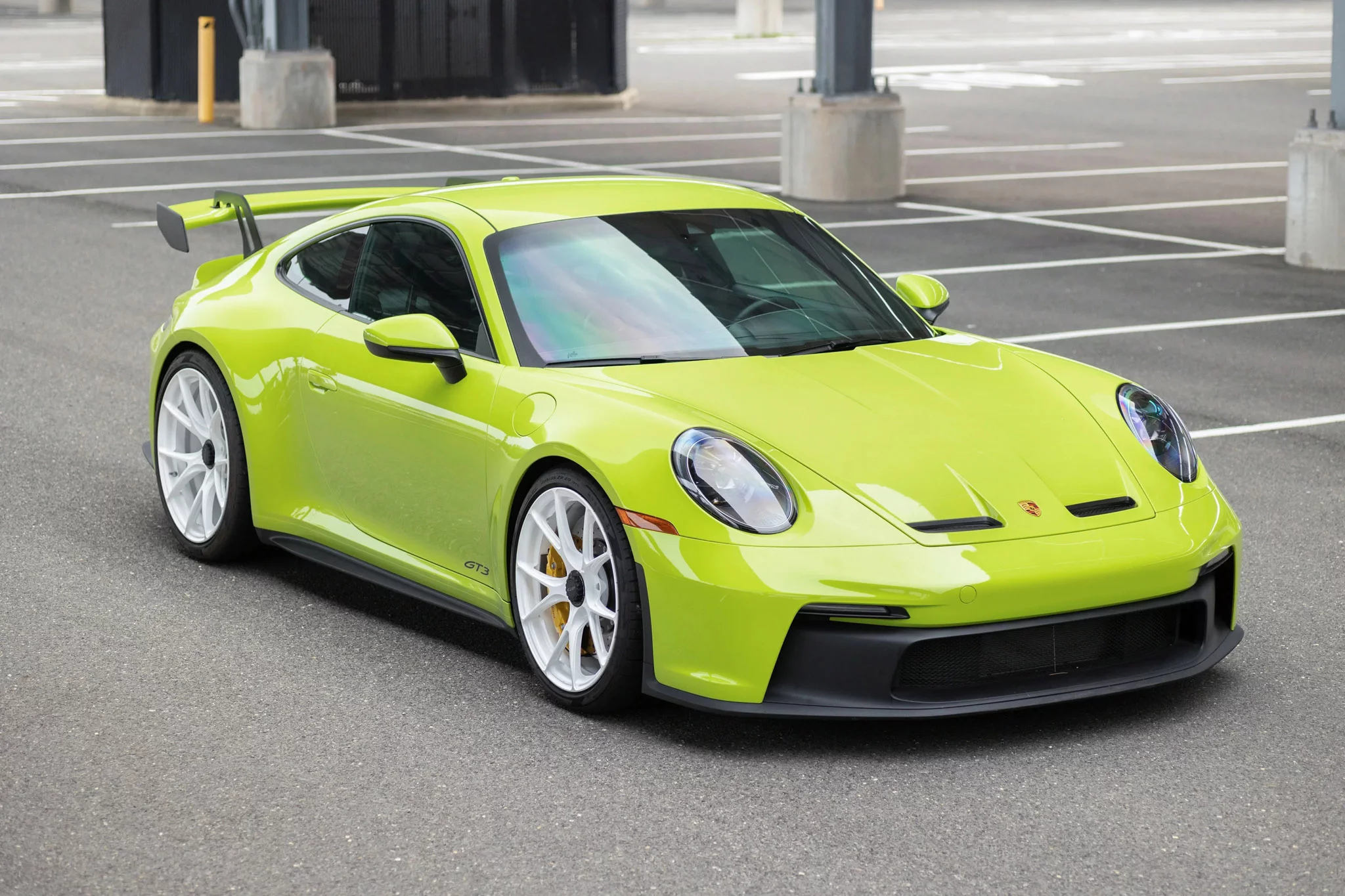Light Green Porsche 911 GT3