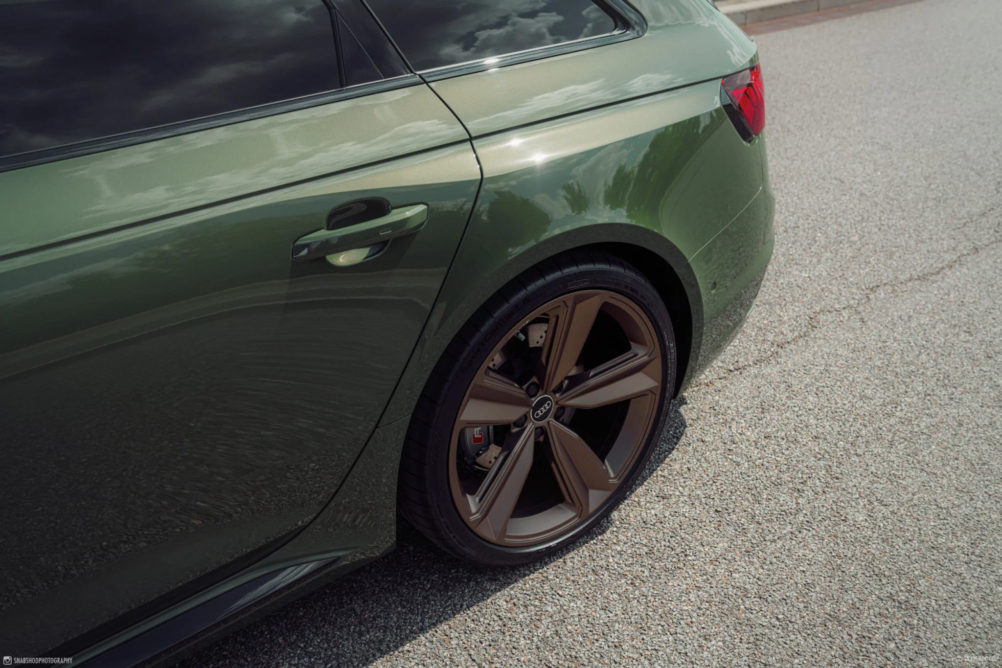 District Green Audi RS4 Avant