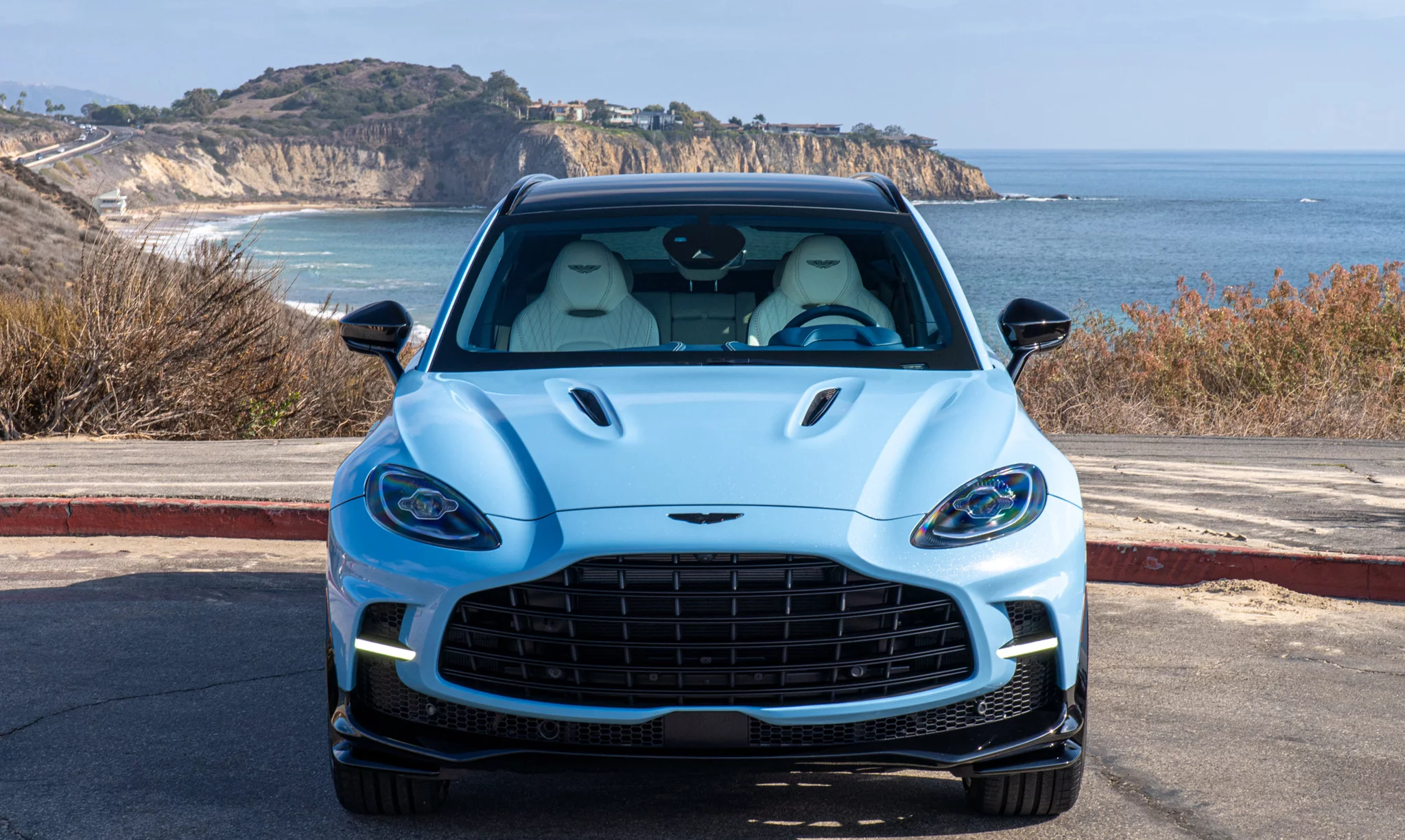 Frosted Glass Blue Aston Martin DBX
