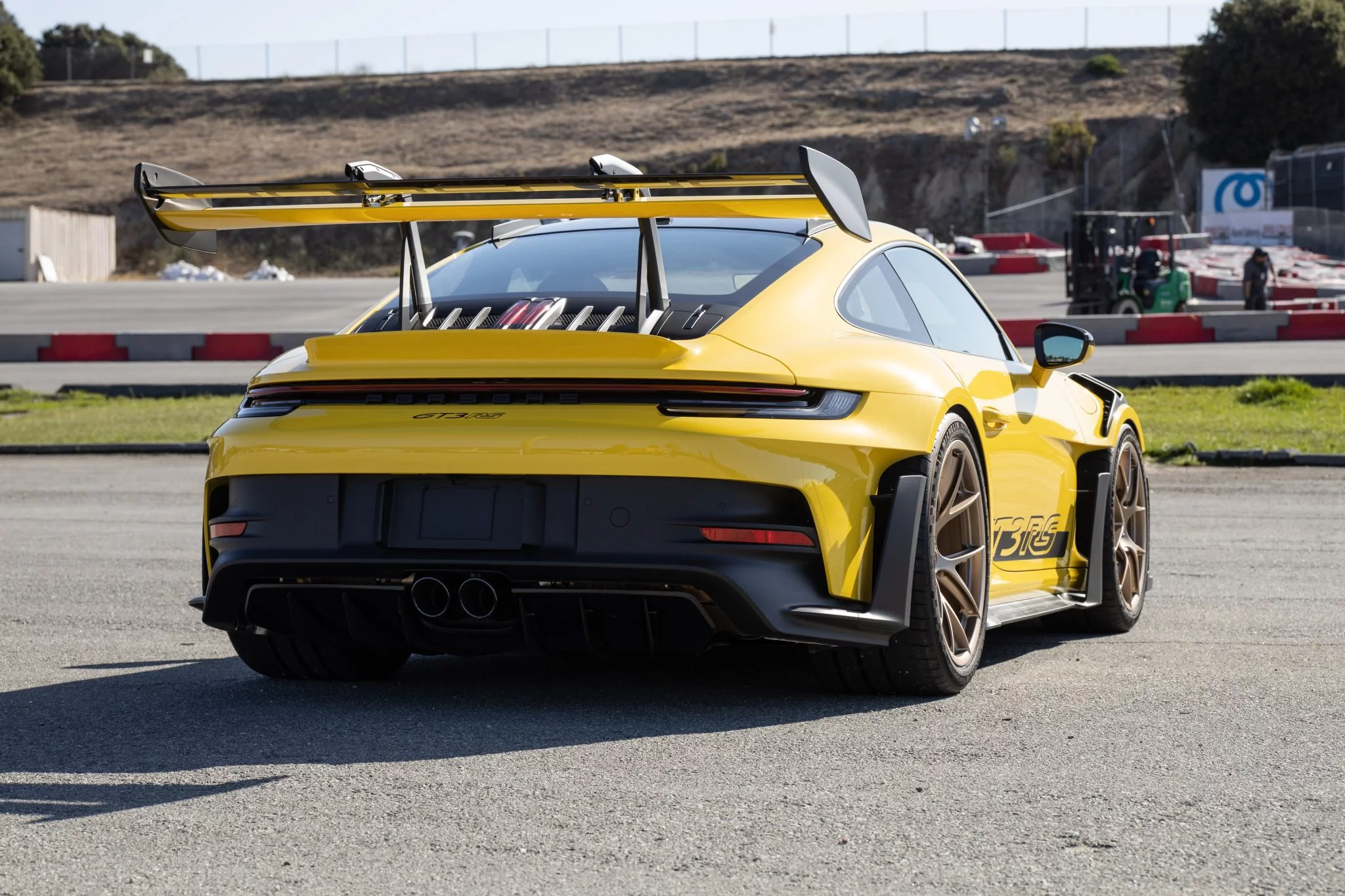 Racing Yellow Porsche 911 GT3 RS