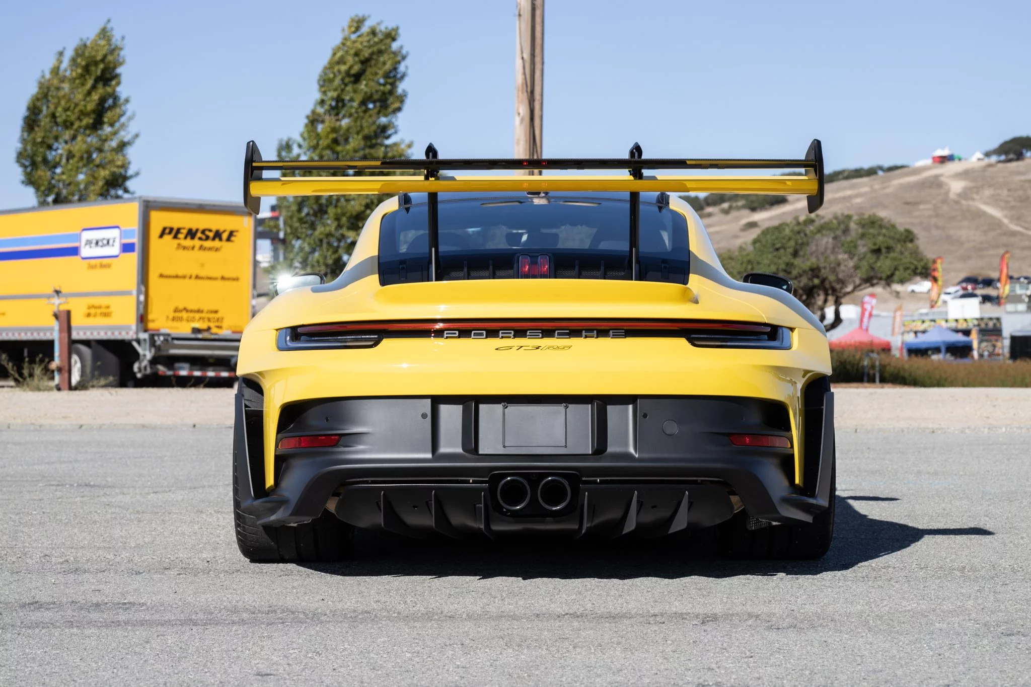 Racing Yellow Porsche 911 GT3 RS