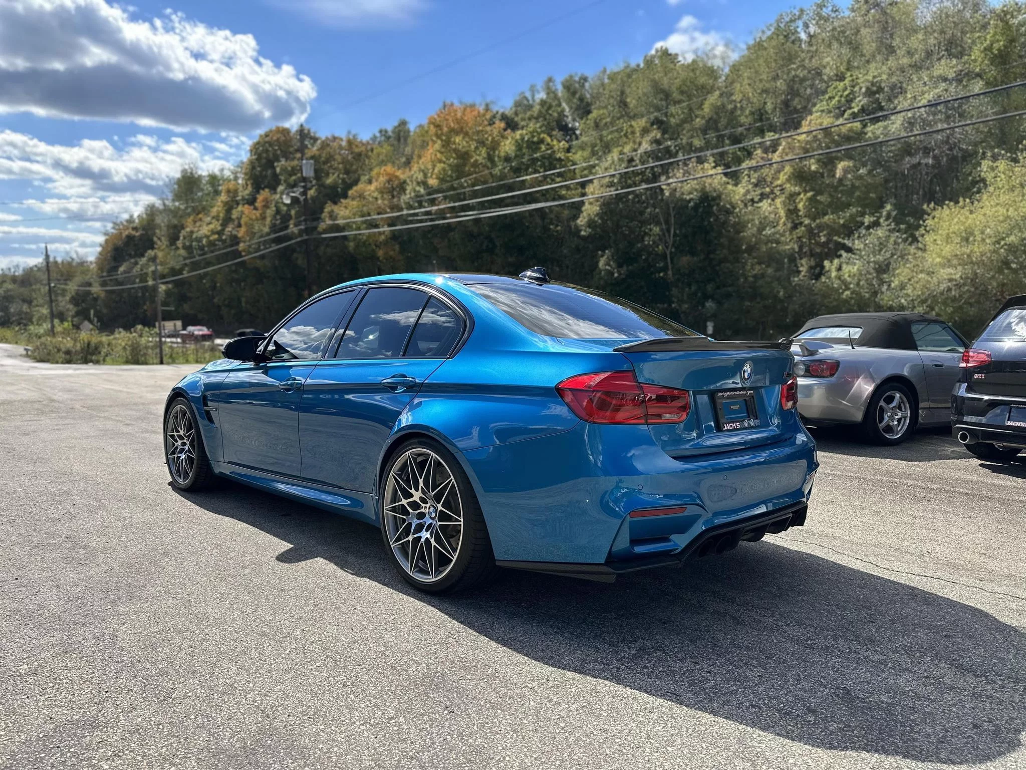 Long Beach Blue BMW M3