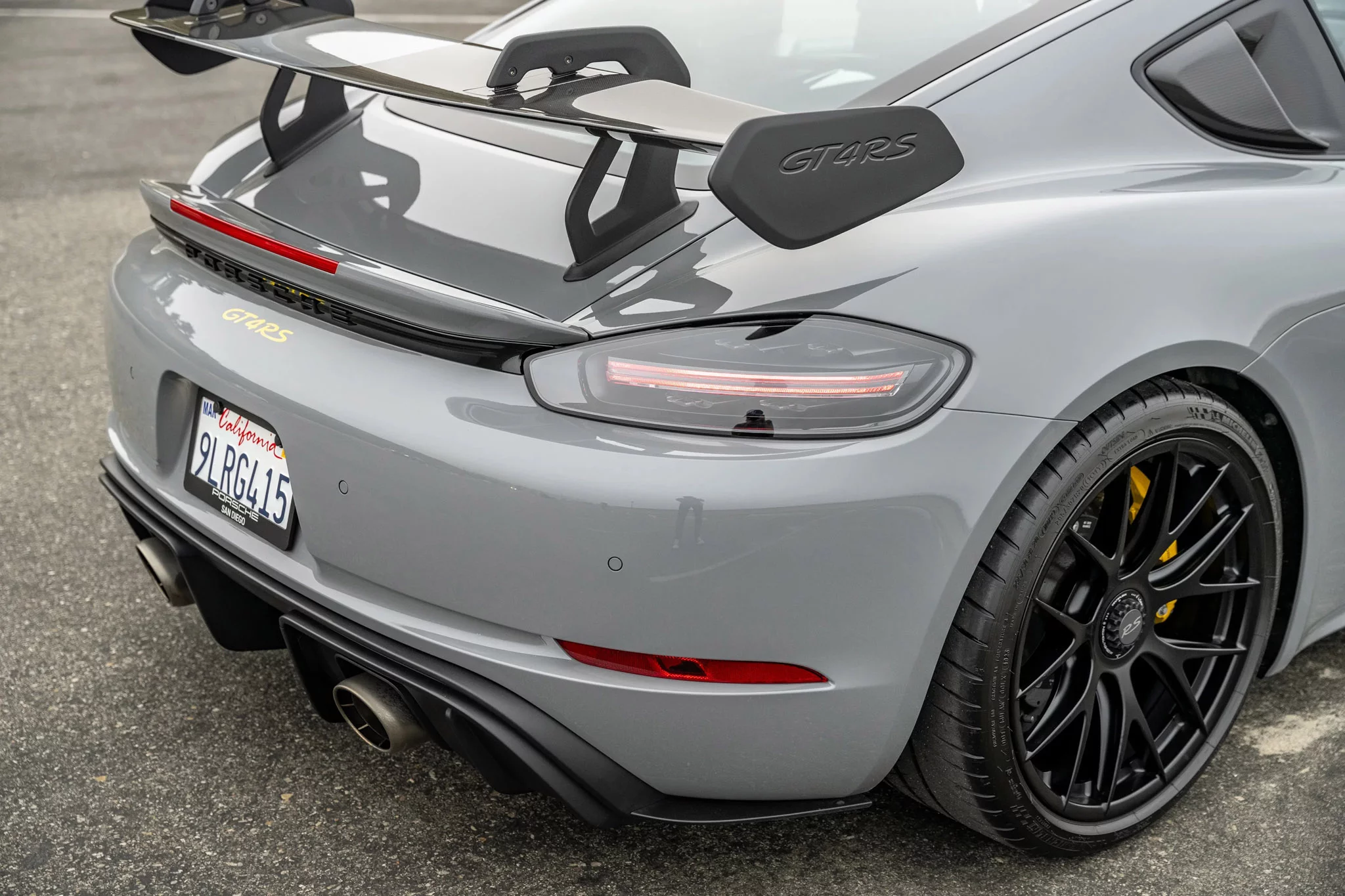 Nardo Grey Porsche 718 Cayman GT4 RS