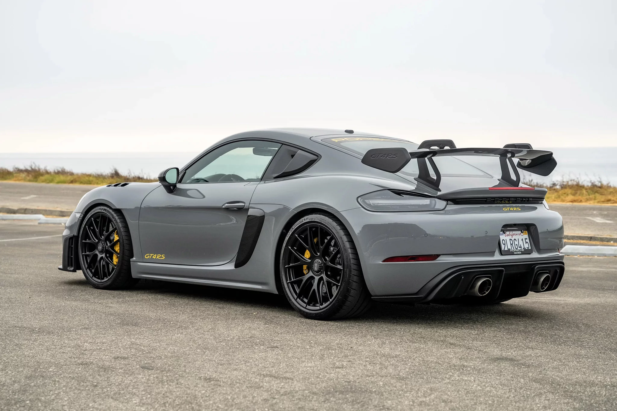 Nardo Grey Porsche 718 Cayman GT4 RS