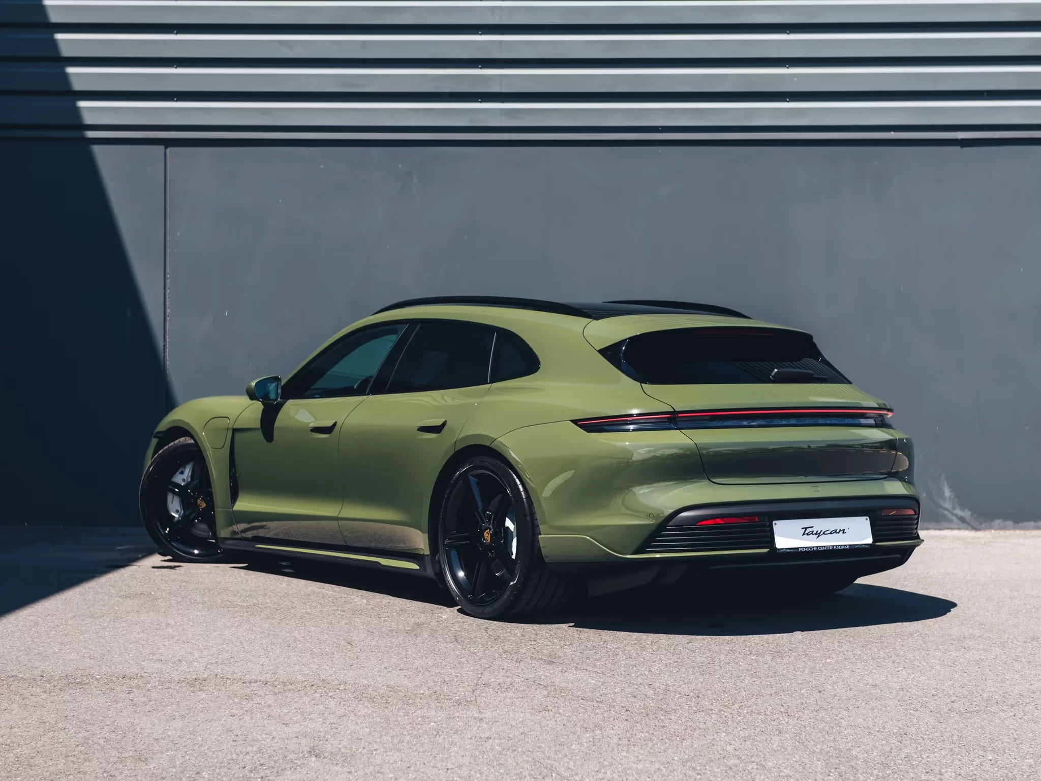Nato Olive Porsche Taycan