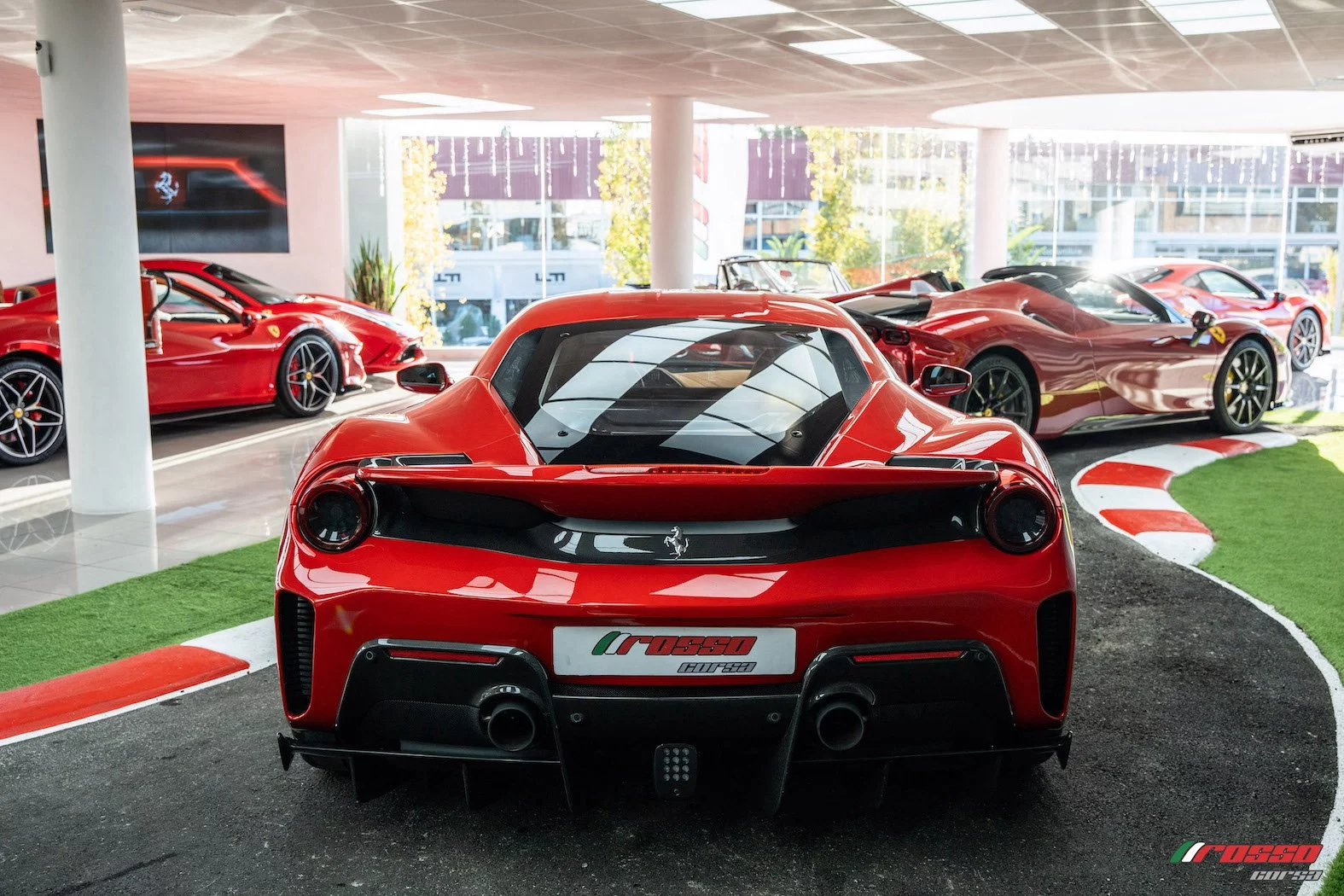Rosso Formula 1 2007 Ferrari 488