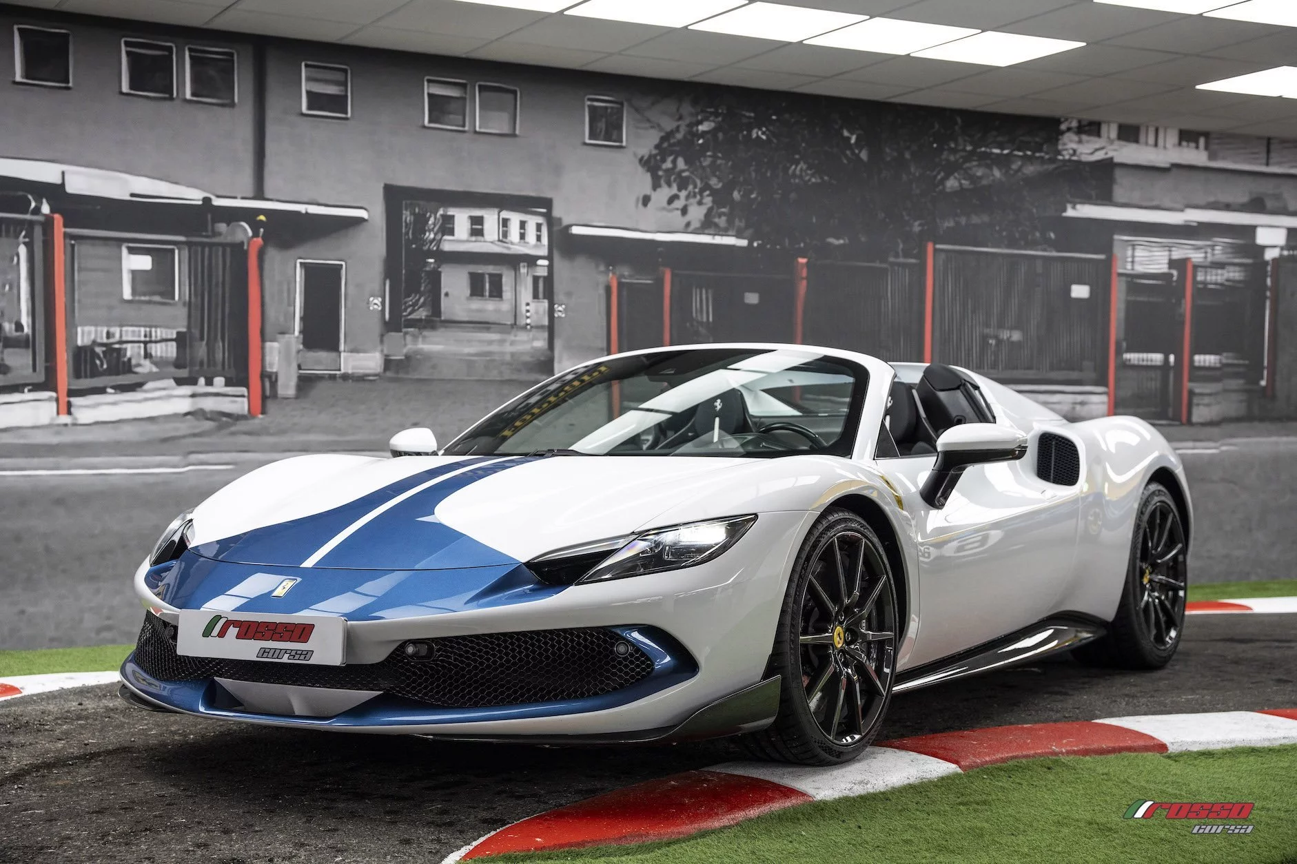 Bianco Cervino Ferrari 296