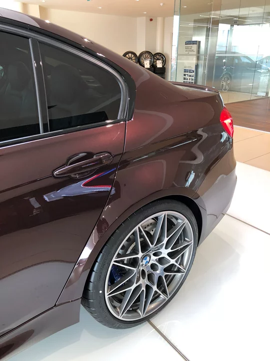 Royal Burgundy Red BMW M3