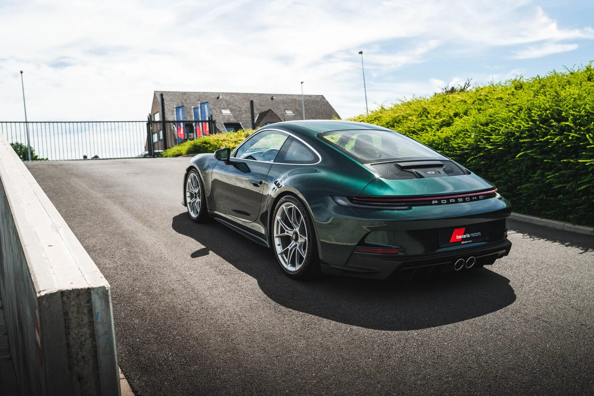 Jet Green Metallic Porsche 911 GT3