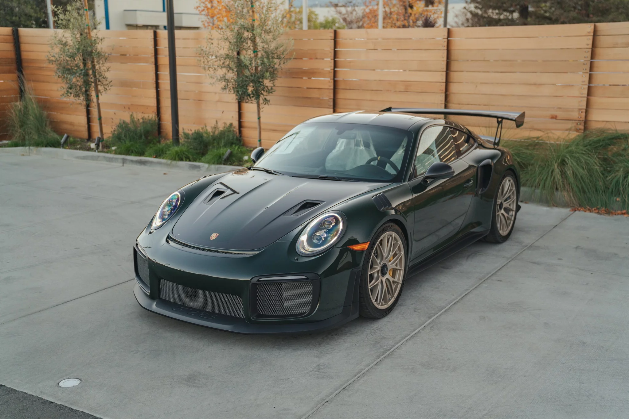 Brewster Green Porsche 911 GT2 RS