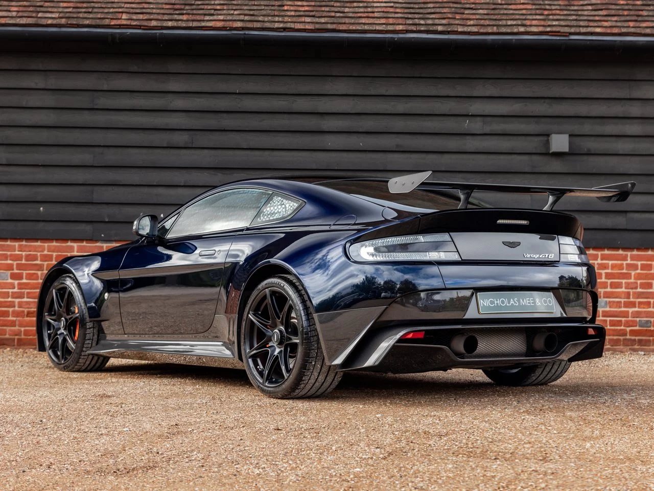 Ultramarine Black Aston Martin Vantage