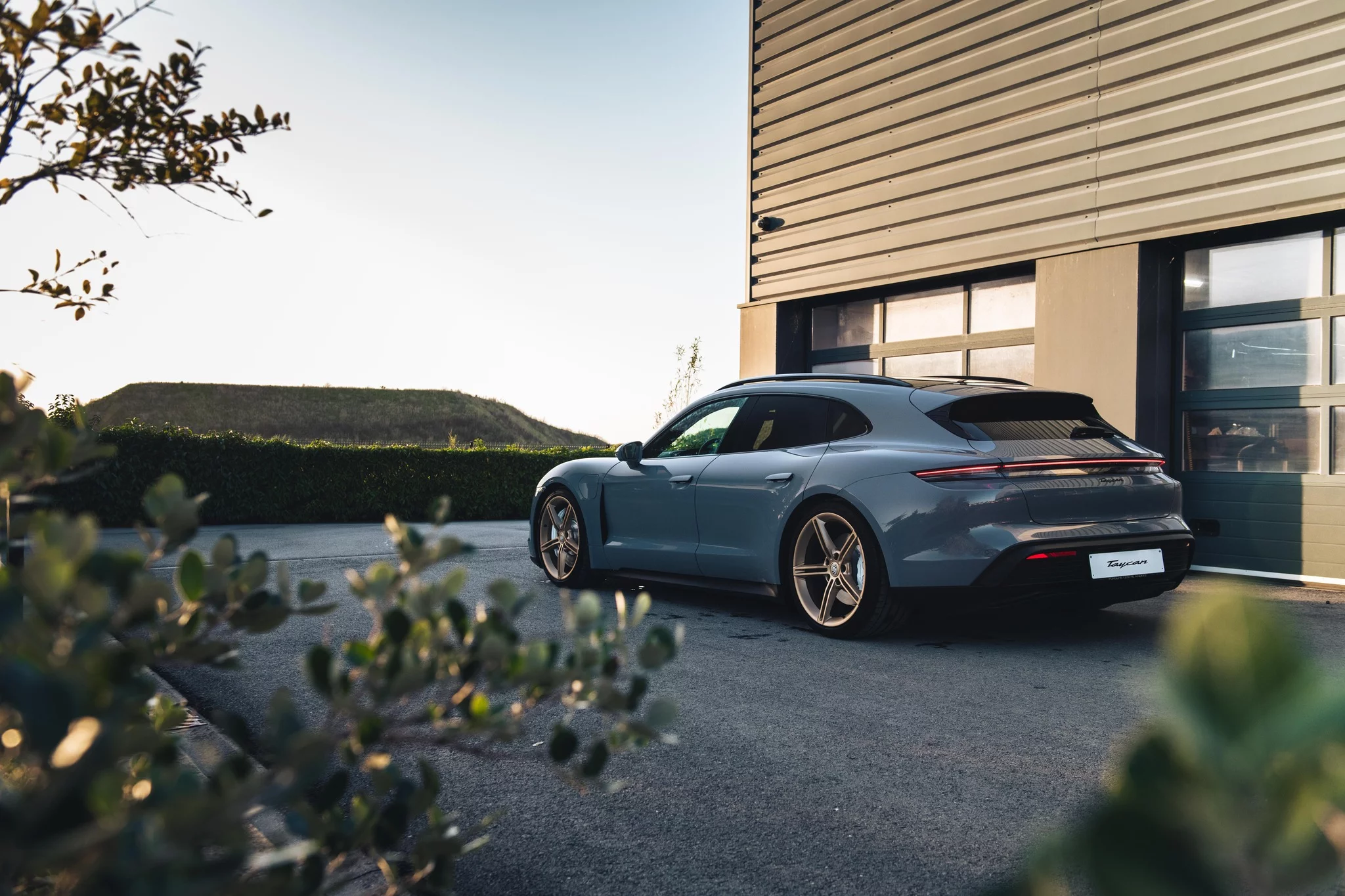 Slate Grey Porsche Taycan
