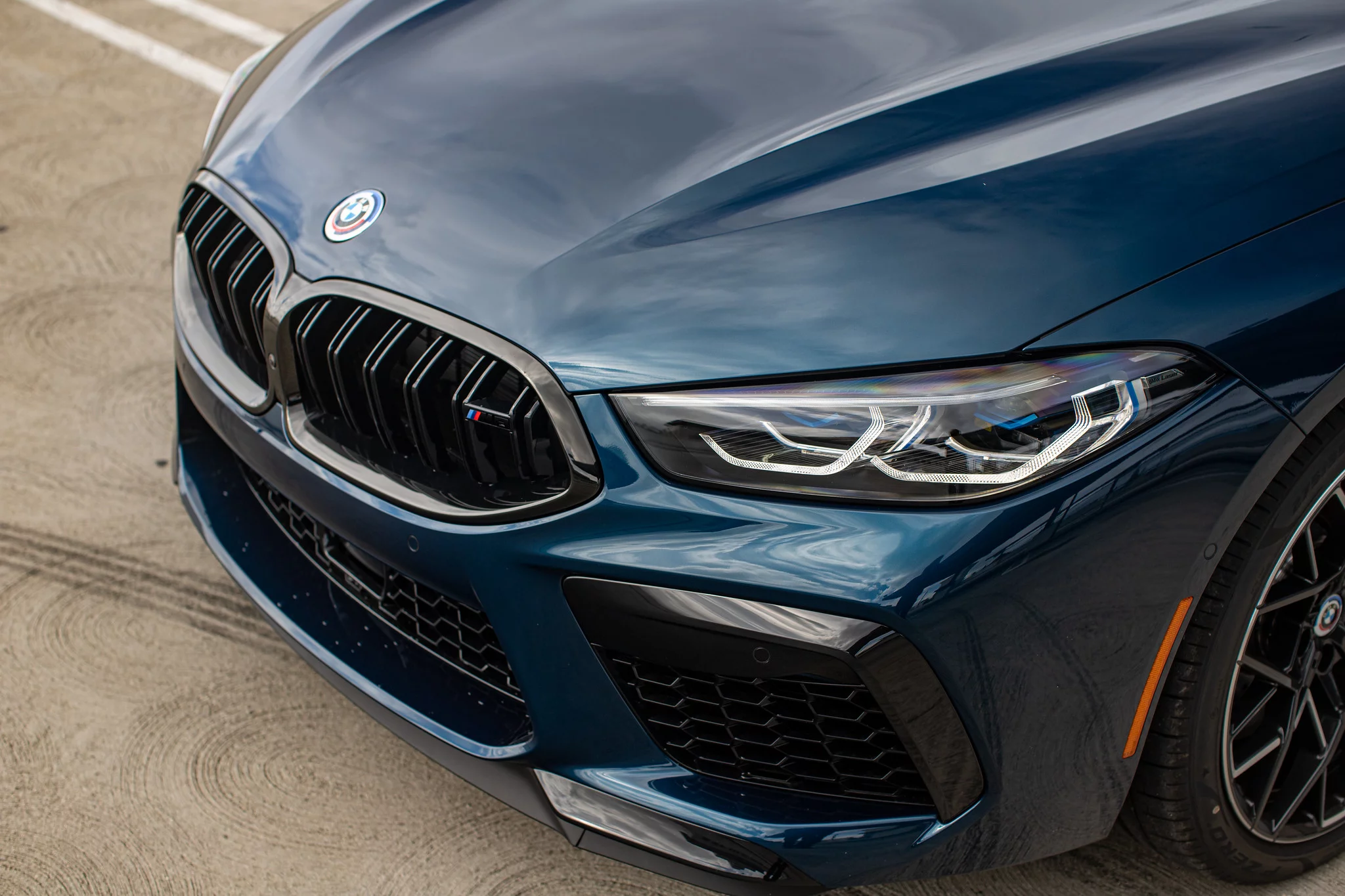 Aegean Blue BMW M8
