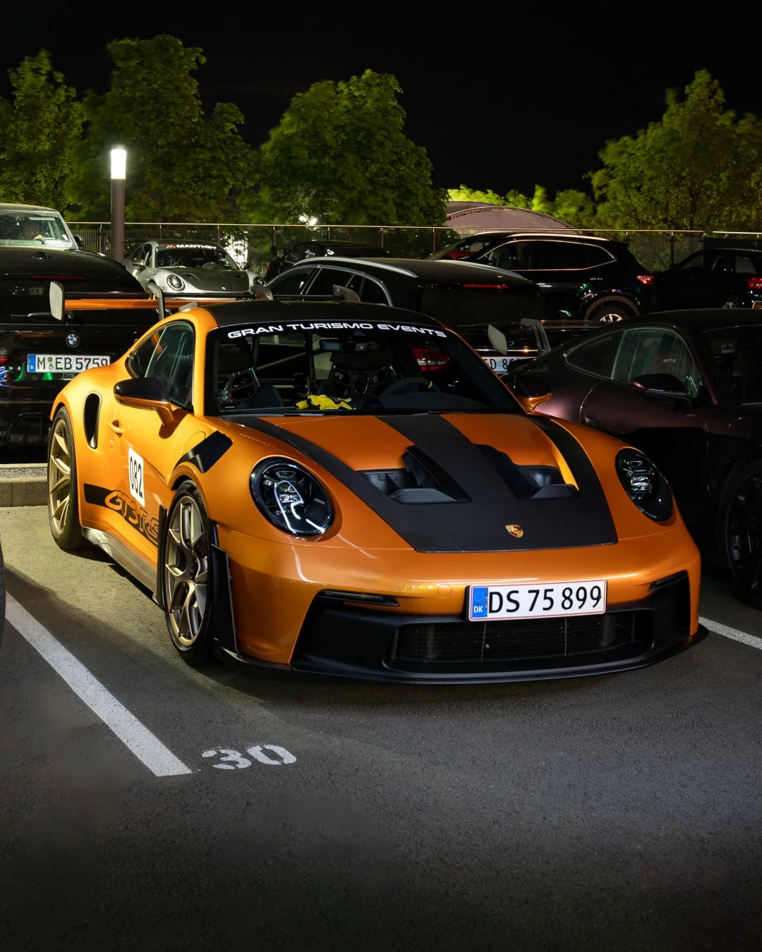Nordic Gold Metallic Porsche 911 GT3 RS