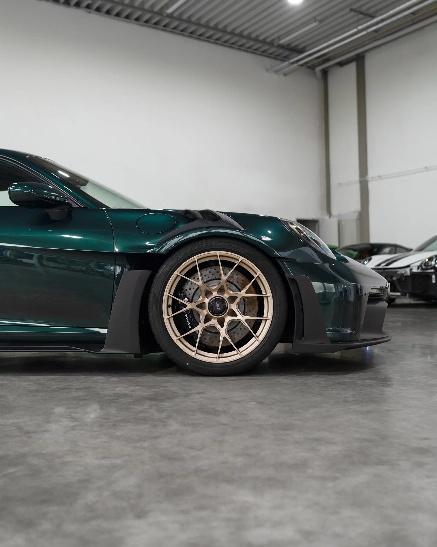 Jet Green Metallic Porsche 911 GT3 RS