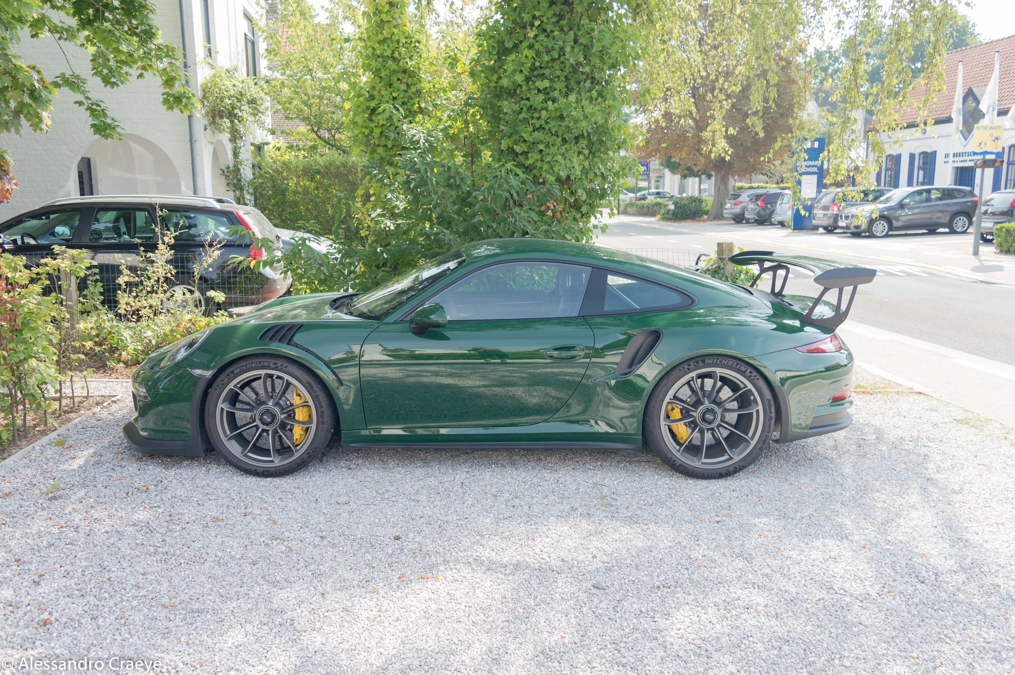 British Racing Green Porsche 911 GT3 RS
