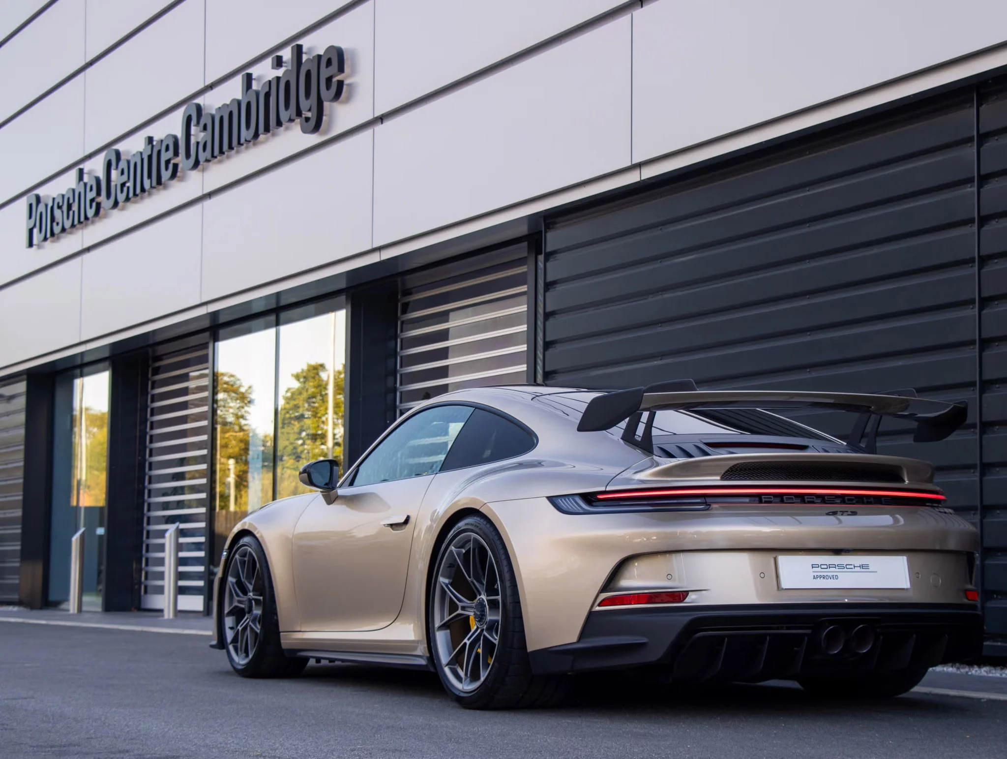 Gold Bronze Metallic Porsche 911 GT3