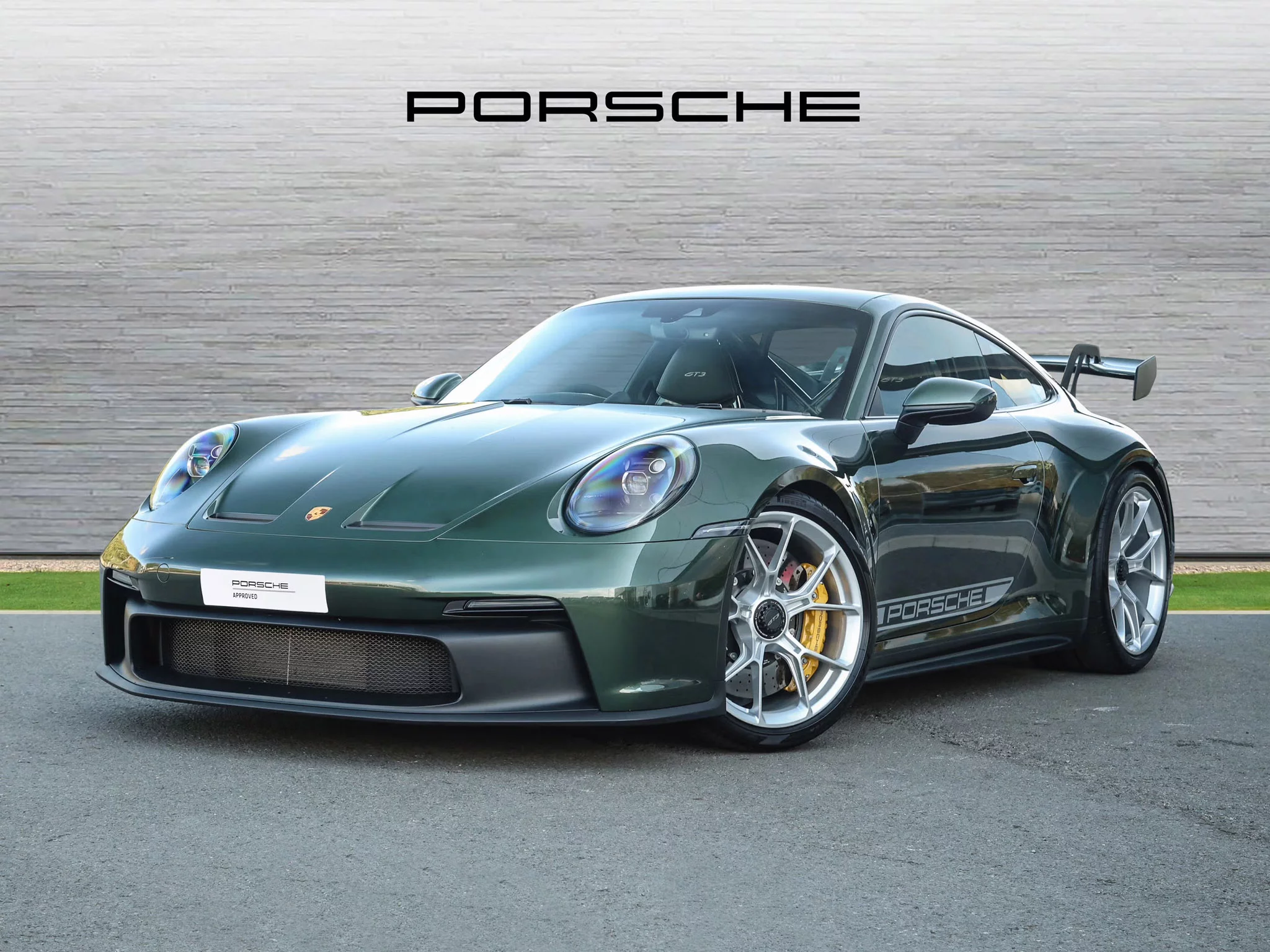 Oak Green Metallic Porsche 911 GT3