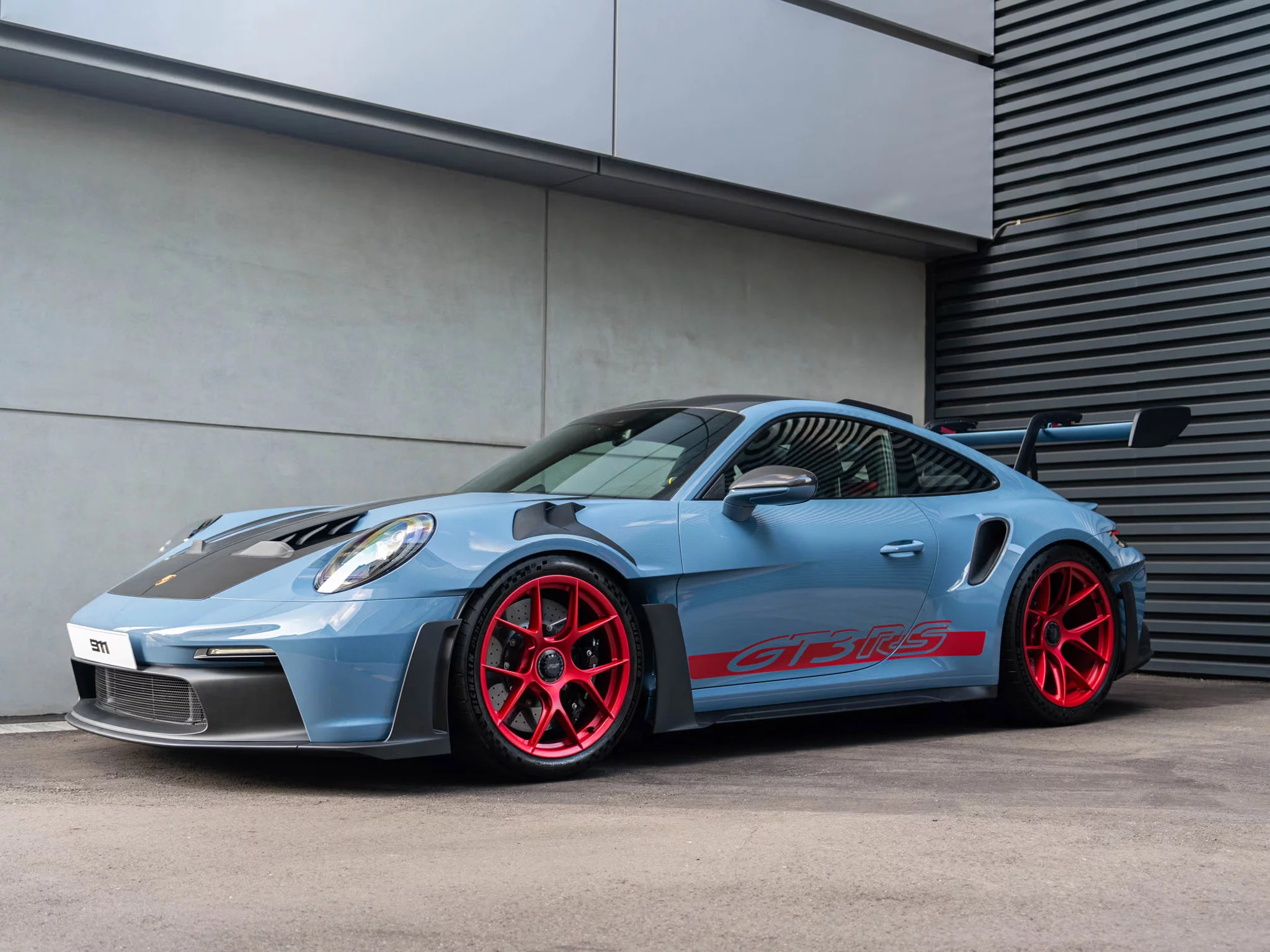 Etna Blue Porsche 911 GT3 RS