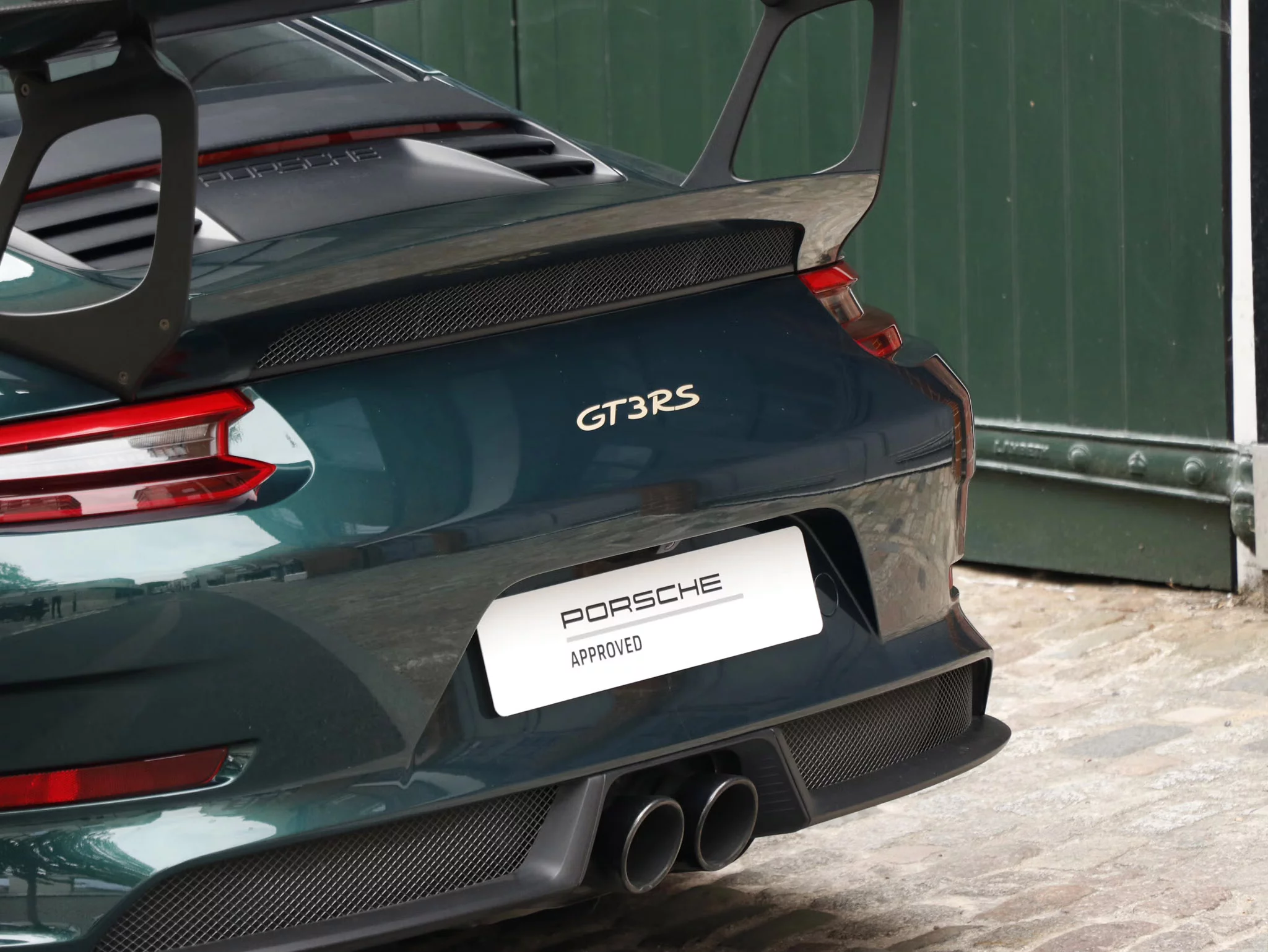 Jet Green Metallic Porsche 911 GT3 RS