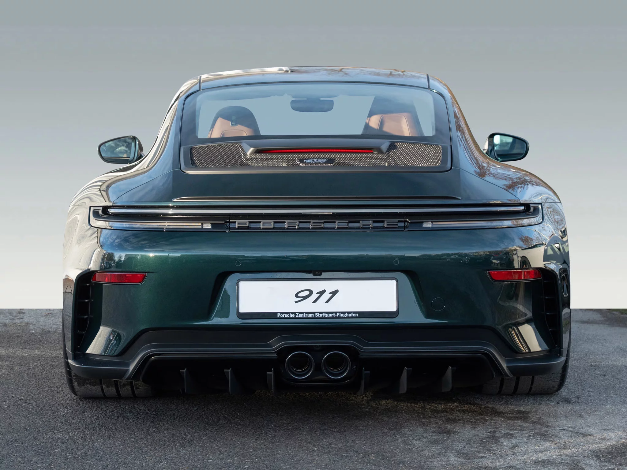 Forest Green Metallic Porsche 911 GT3