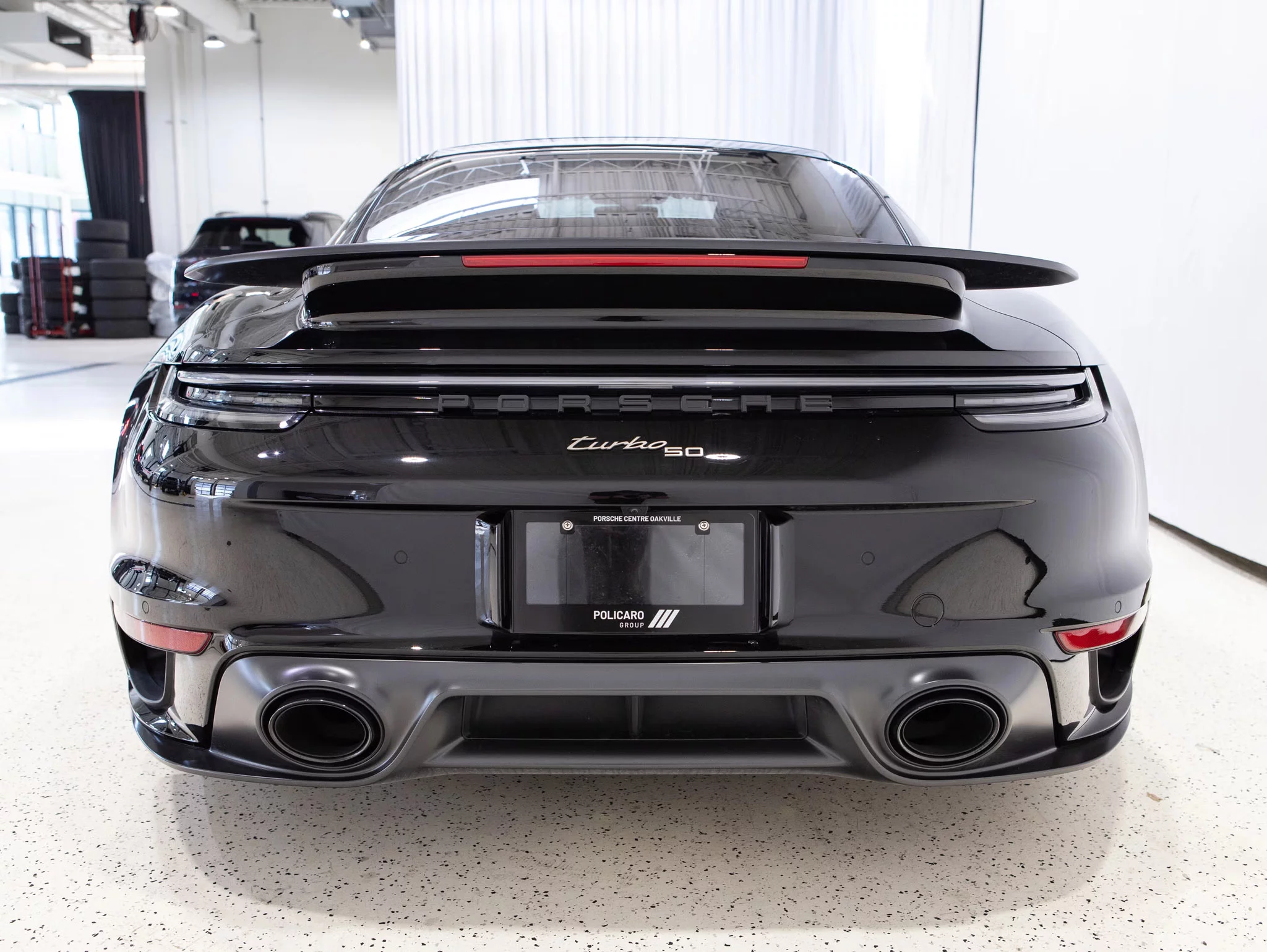 Black Porsche 911 Turbo